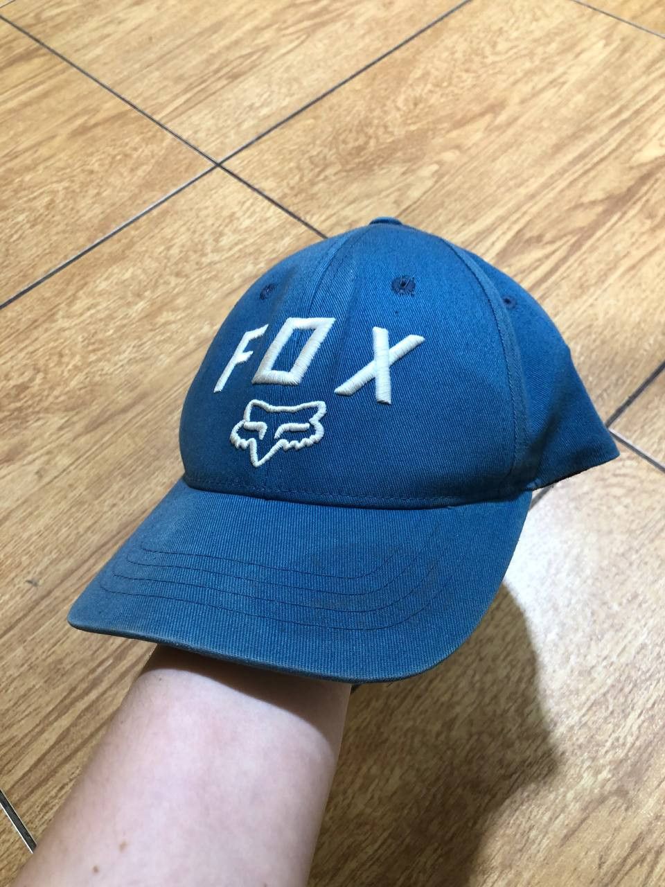Fox Racing Vintage Fox Racing Big Y2K Logo Blue Cap Size ONE SIZE - 16 Thumbnail
