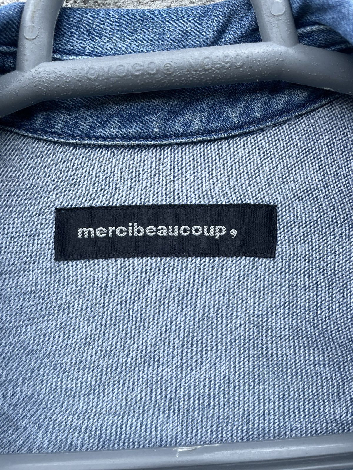 Issey Miyake × mercibeaucoup Mercibeaucorp Indigo Dye Baggy Hype Jacket Size S / US 4 / IT 40 - 8 Thumbnail