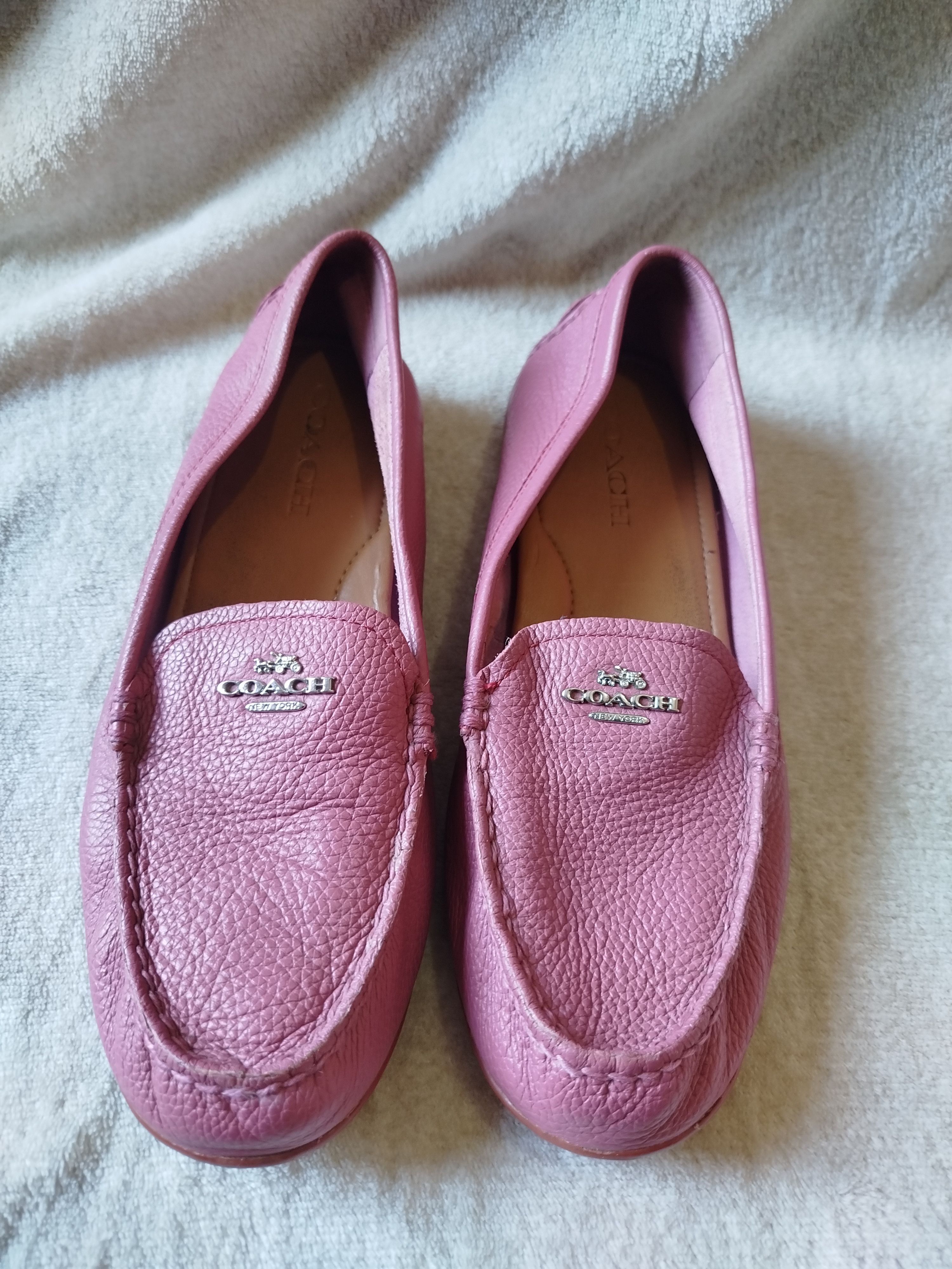 Coach Coach mary lock up leather driving loafers sz 38 Size US 8 / IT 38 - 3 Thumbnail