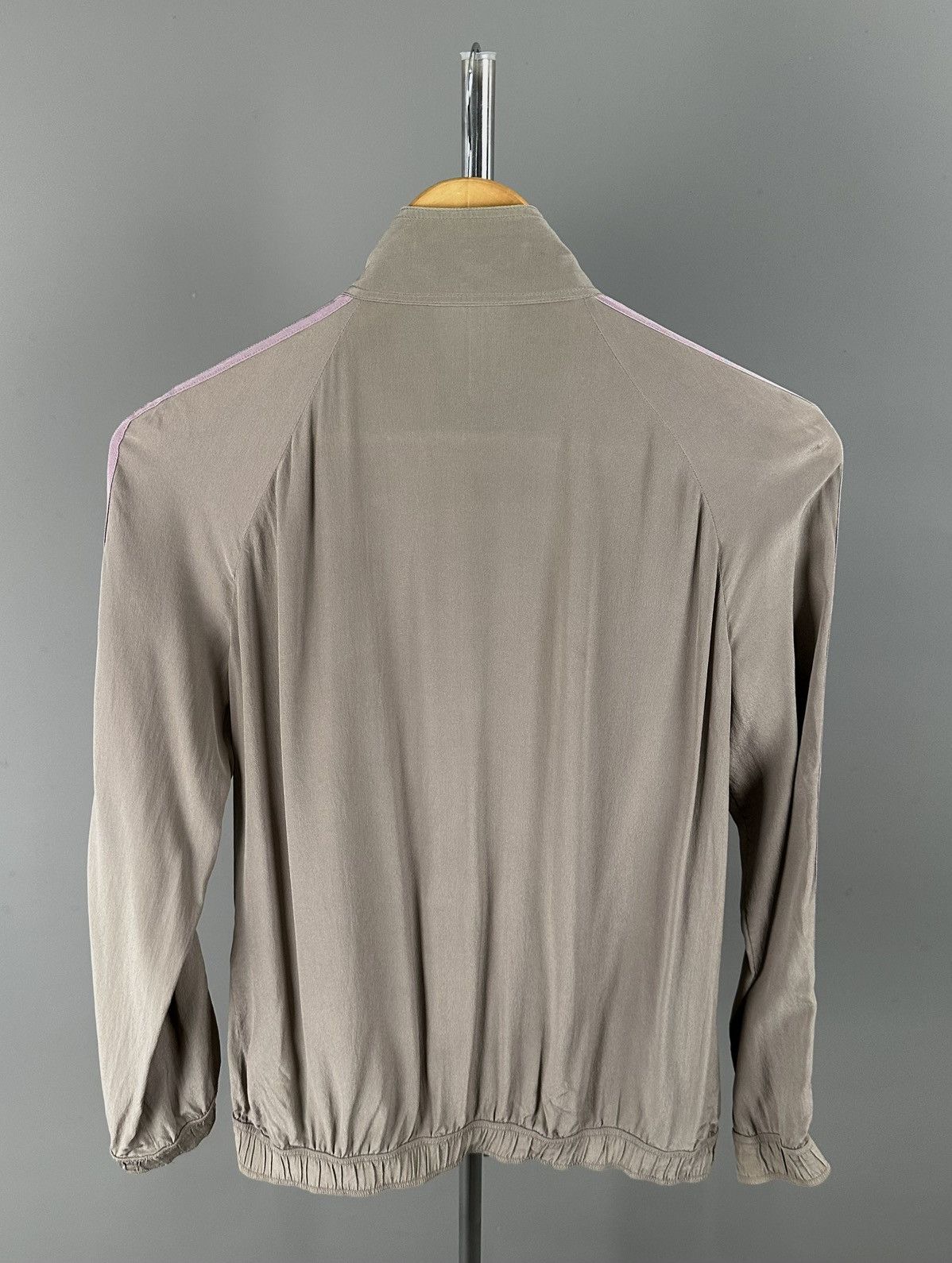 Gucci Gucci - Ready to Wear 2010 - Silk Zip Jacket Sleeve Stripes Size M / US 6-8 / IT 42-44 - 11 Thumbnail