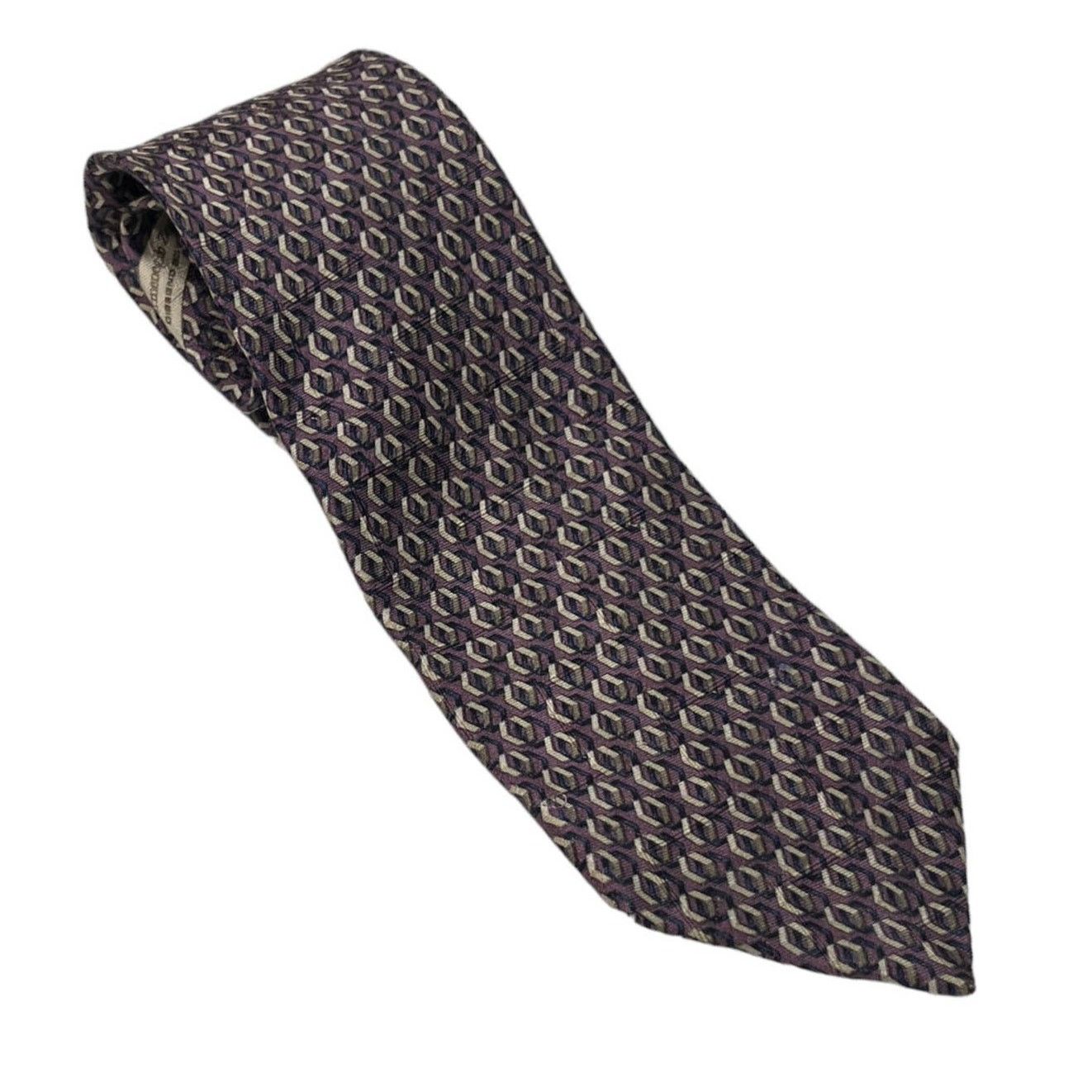 Ermenegildo Zegna Ermenegildo Zegna Purple Silk tie Made in Italy Size ONE SIZE - 1 Thumbnail