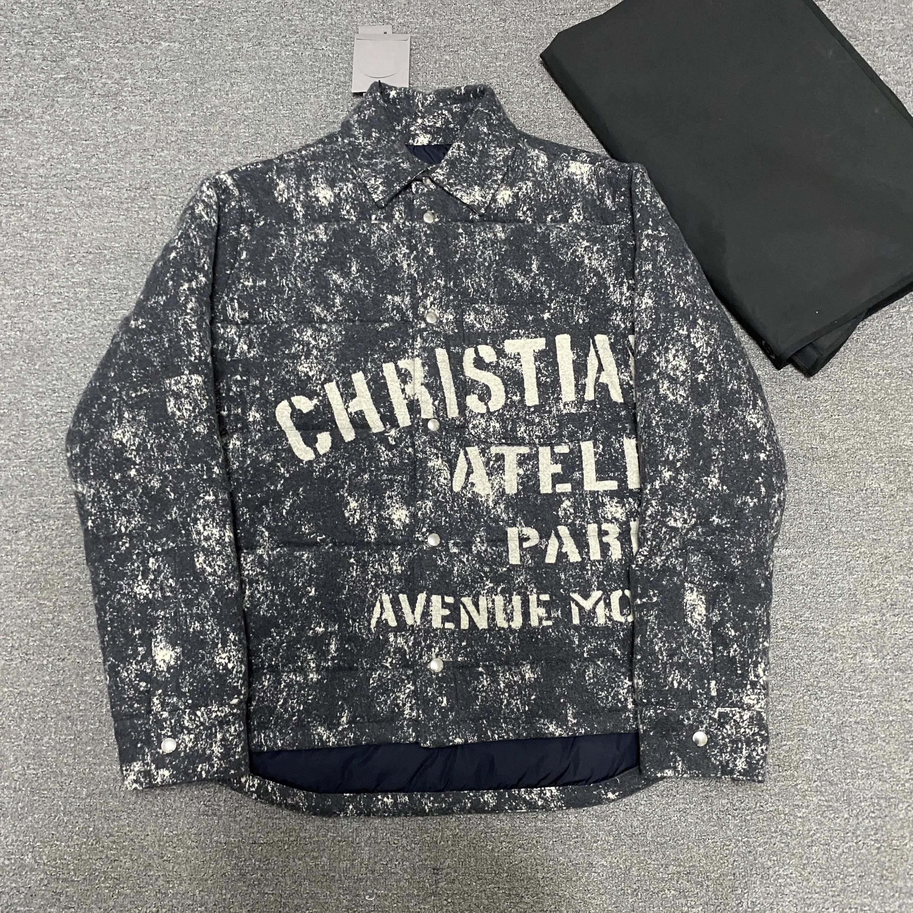 Dior DIOR Snowflake Slogan Puffer Jacket Size US M / EU 48-50 / 2 - 1 Thumbnail