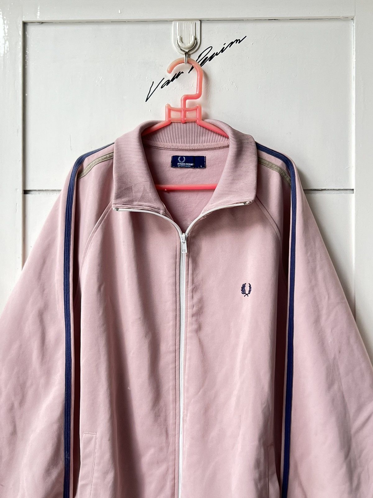 Fred Perry PRED PERRY Sportswear Pink Jacket Size US L / EU 52-54 / 3 - 2 Thumbnail