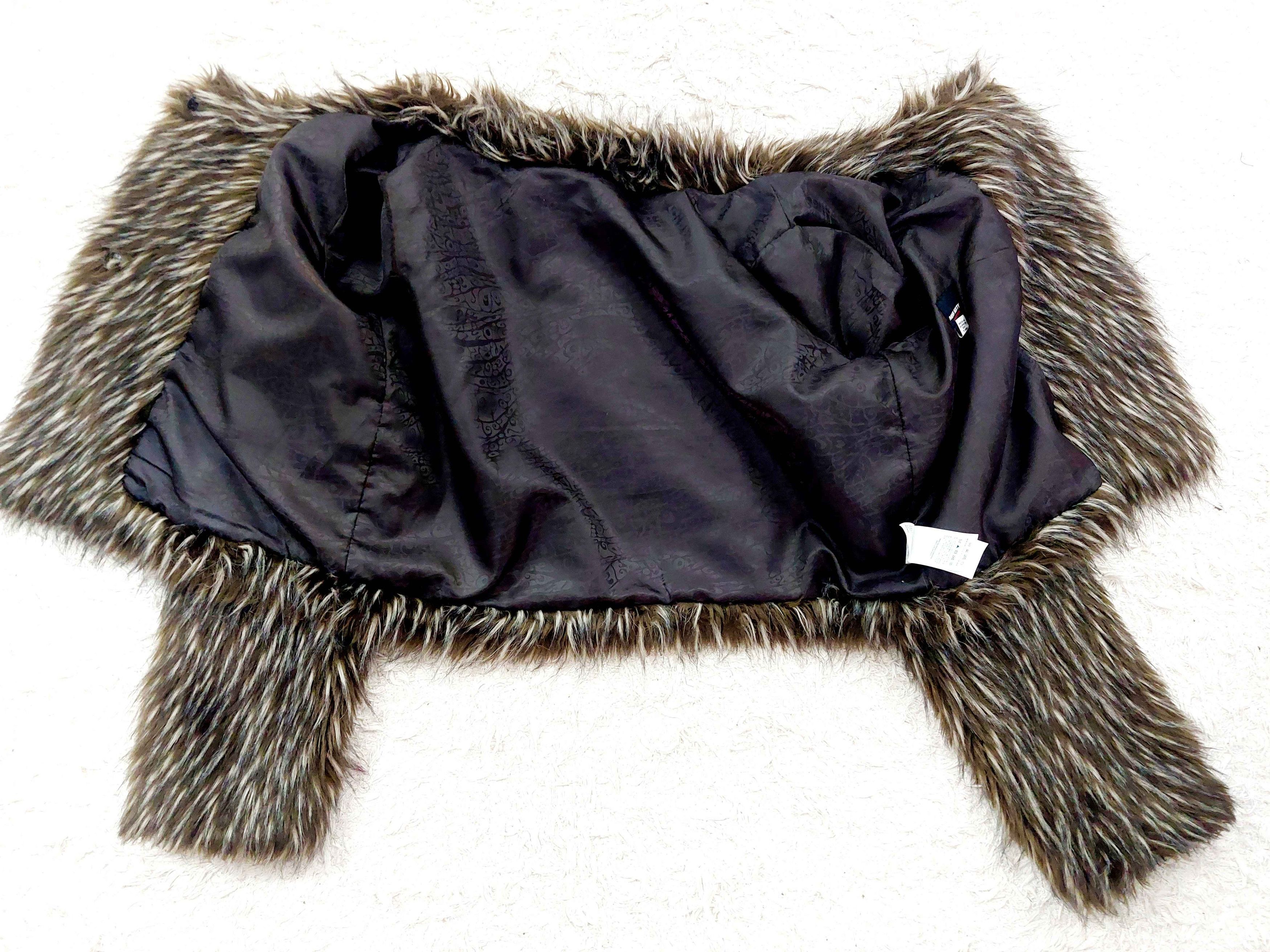 Dolce & Gabbana Miss Sixty Mohair Faux Fur Avant Garde Jacket Coat Size L / US 10 / IT 46 - 8 Thumbnail