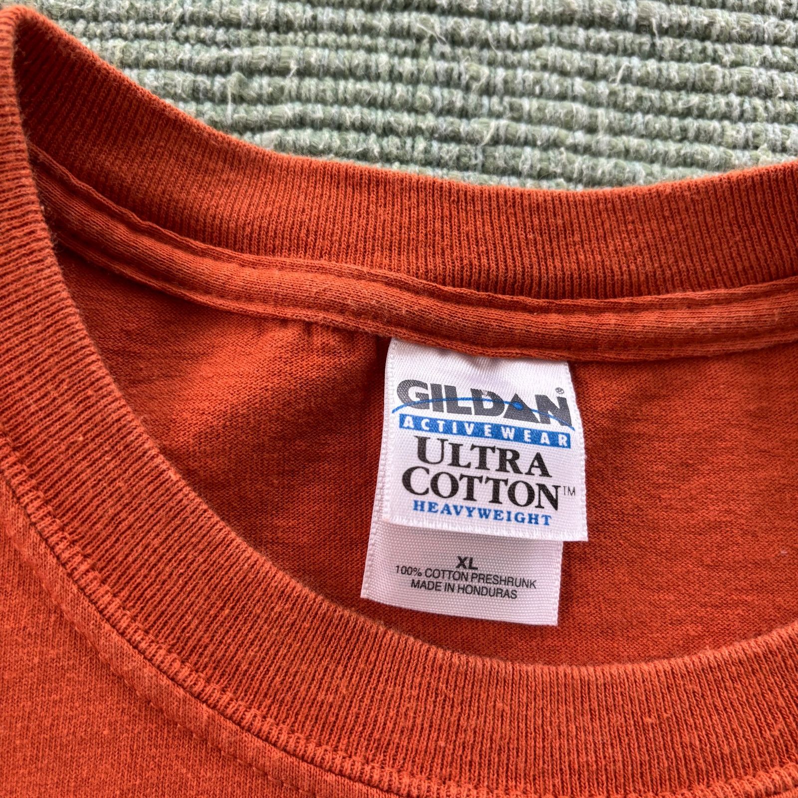 Gildan Vintage 2007 Billy Joel Concert Tee Shirt Sz XL Orange Size US XL / EU 56 / 4 - 6 Thumbnail