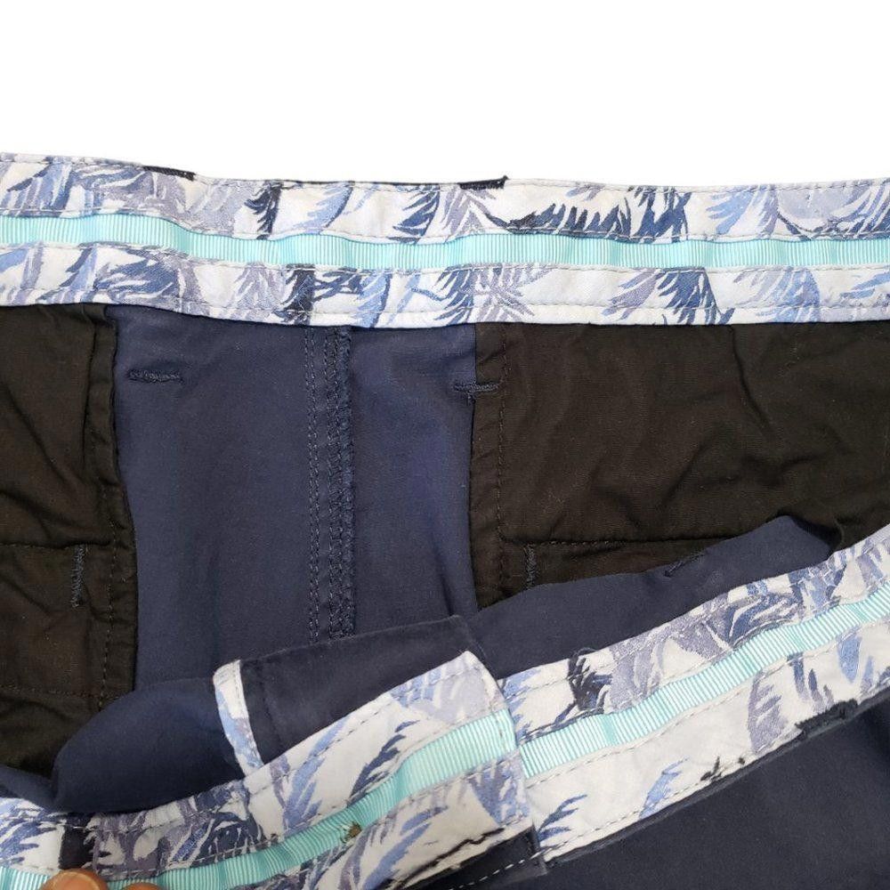 Tommy Bahama CT1452 Tommy Bahama Flat Front Shorts Navy Blue Size 42 Size US 42 / EU 58 - 2 Thumbnail