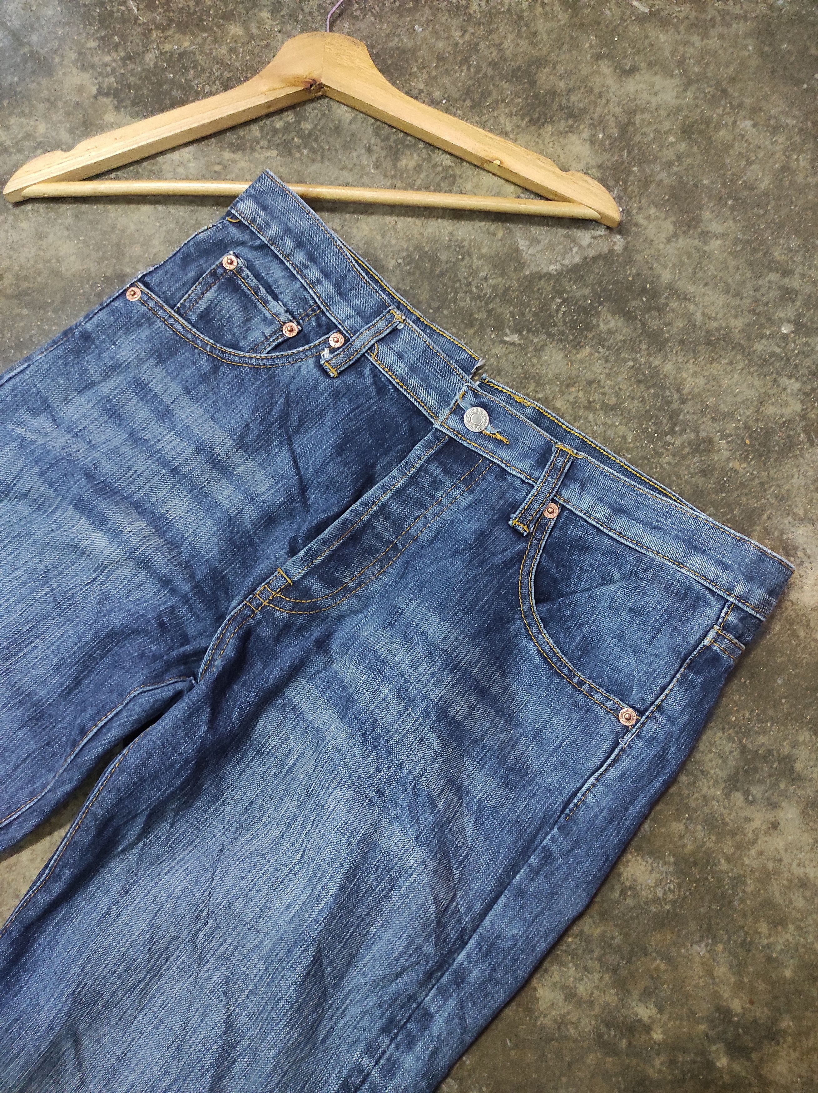 LVC × Levi's Vintage Clothing LEVIS 501XX BIG E VINTAGE DISTRESSED DENIM JEANS Size US 33 - 4 Thumbnail