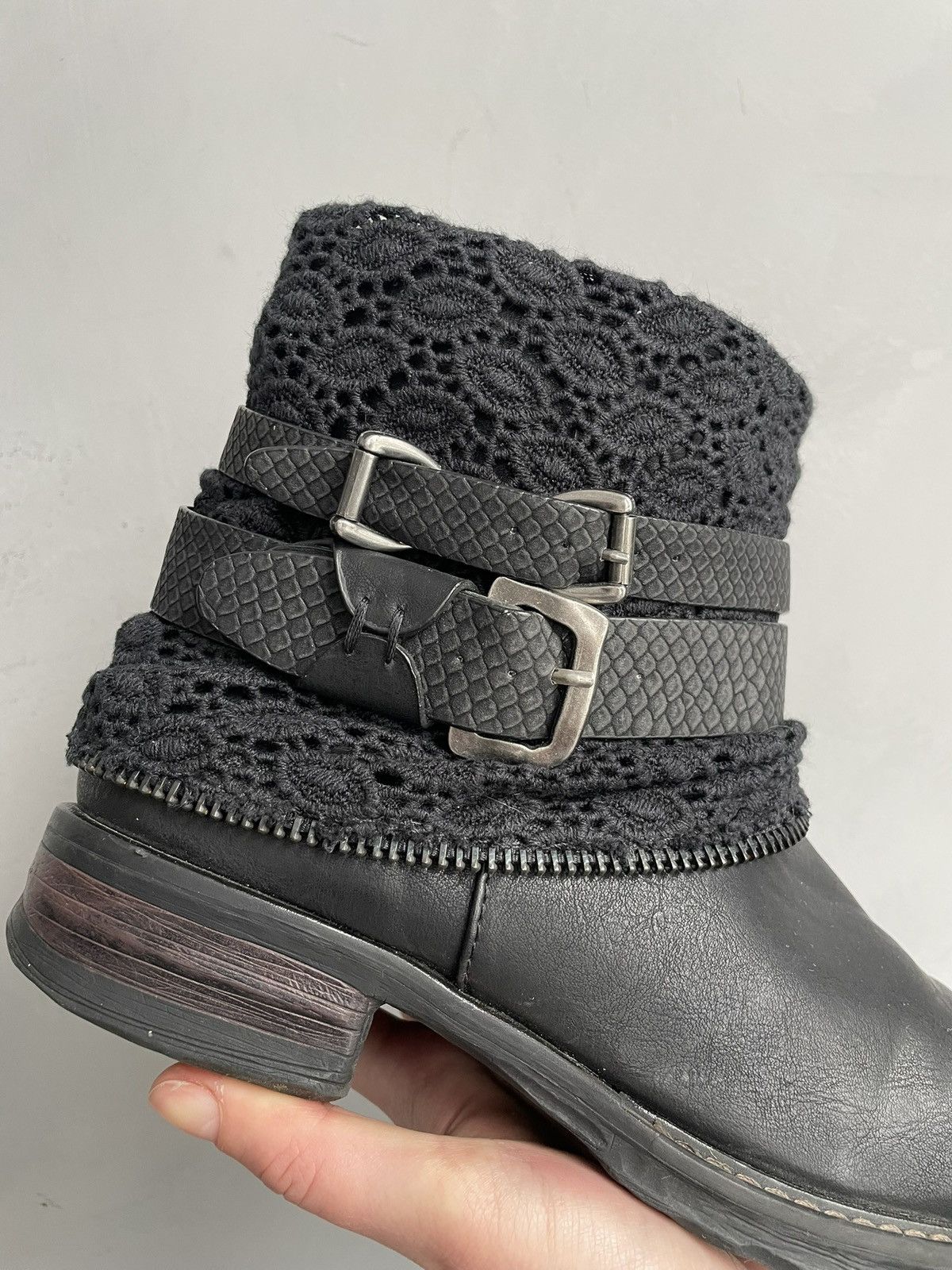 A.S.98 Ankle gothic avant garde boots A.S. 98 boots rick owens Size US 7 / EU 40 - 4 Thumbnail