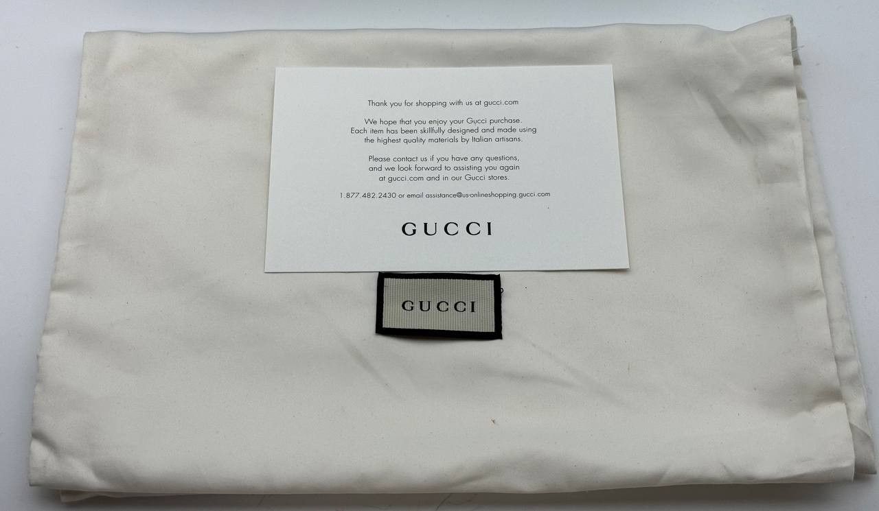 Gucci Gucci Wallet Chain Crossbody Bag Guccisima Leather Black Size ONE SIZE - 12 Thumbnail