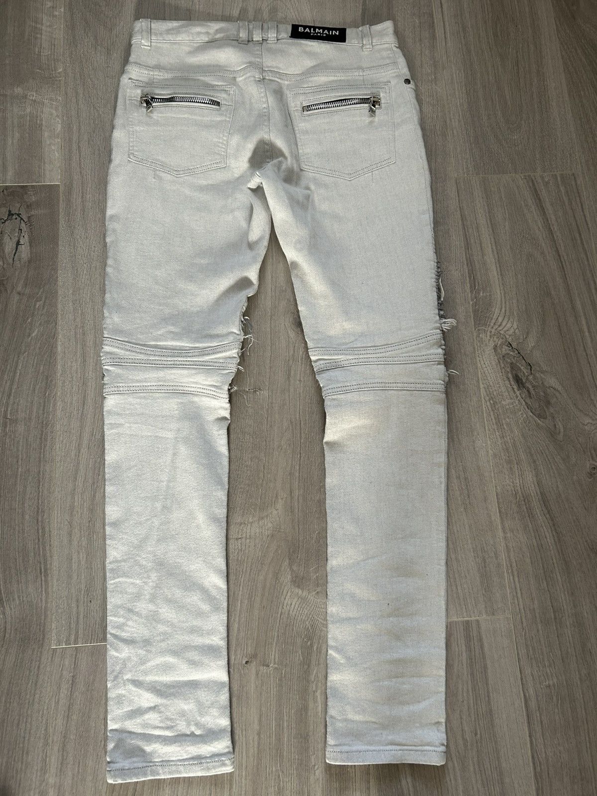Balmain Balmain Biker Jeans Size US 30 / EU 46 - 7 Thumbnail