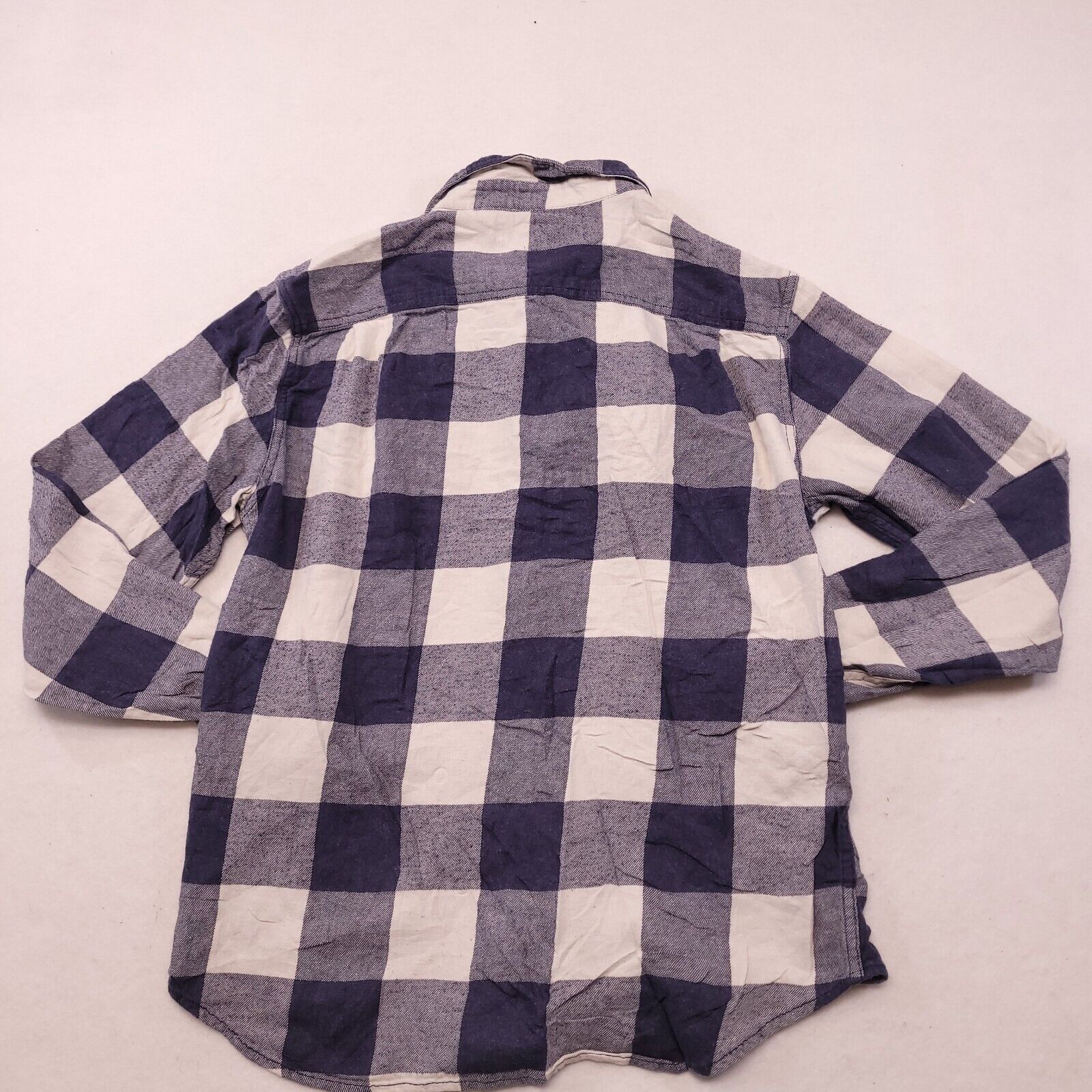 Old Navy Old Navy Buffalo Check Flannel Shirt Mens Size Medium M Blue Size US M / EU 48-50 / 2 - 11 Thumbnail