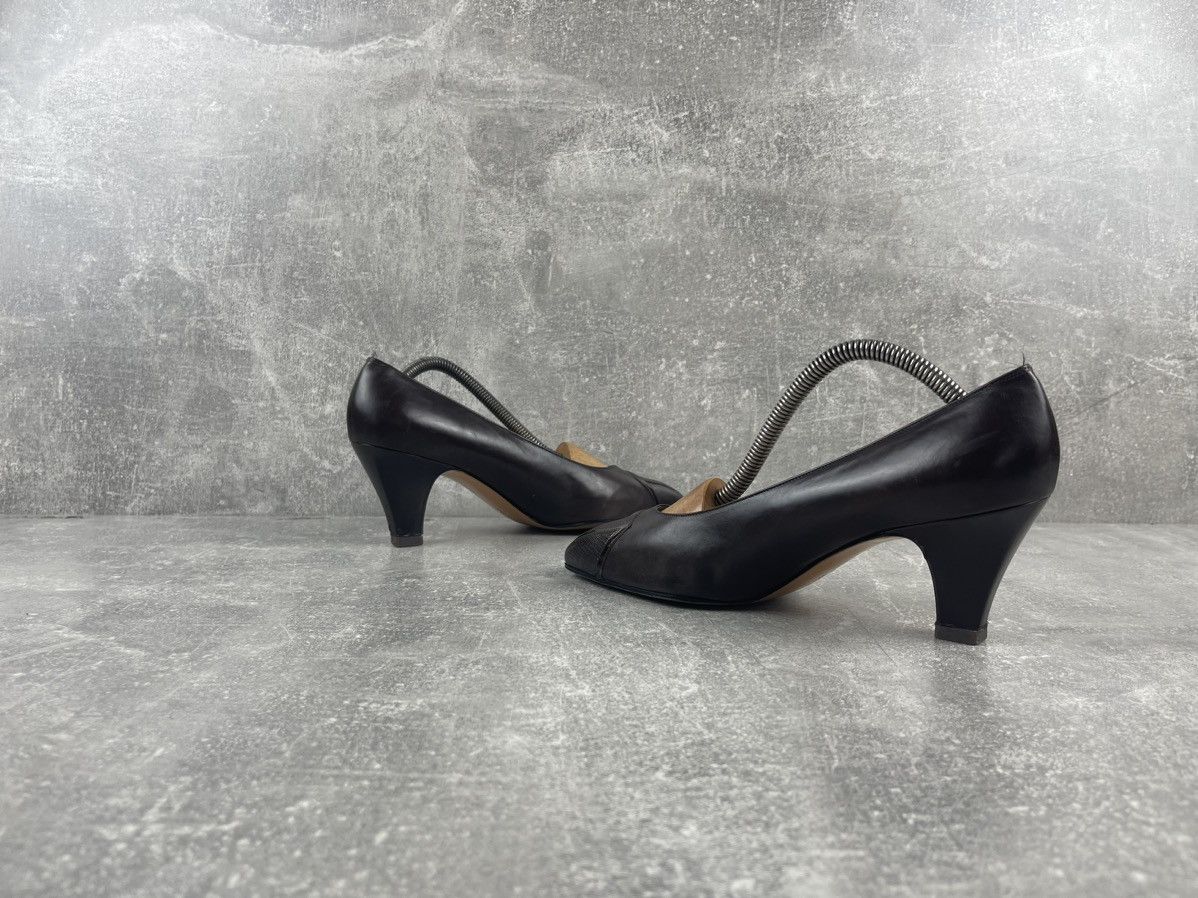 Salvatore Ferragamo Salvatore Ferragamo Brown Dress / Couture Leather Shoes Size US 7.5 / IT 37.5 - 4 Thumbnail