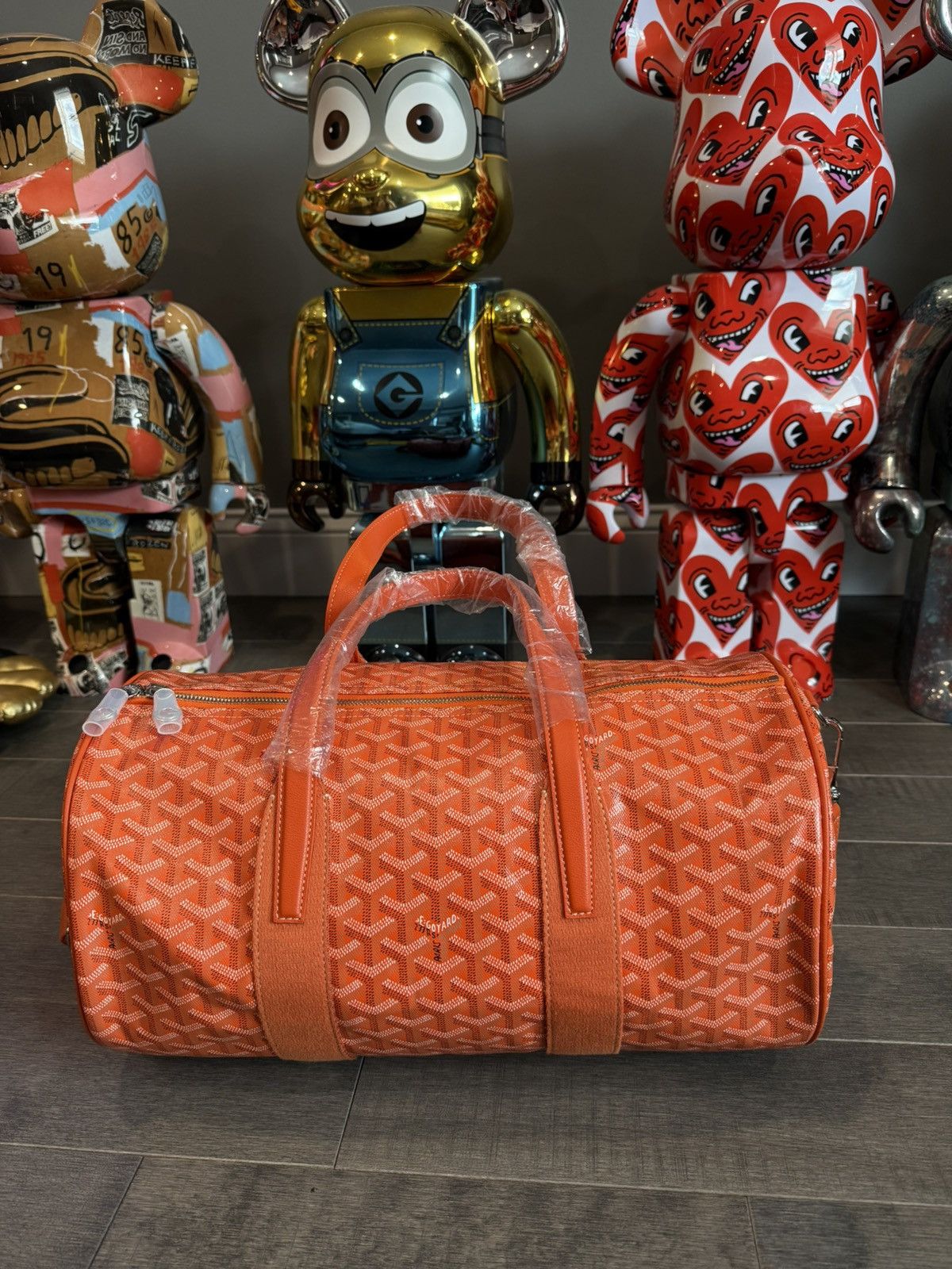 Goyard Goyard Barrel 40 Sports Bag Orange New Size ONE SIZE - 2 Thumbnail