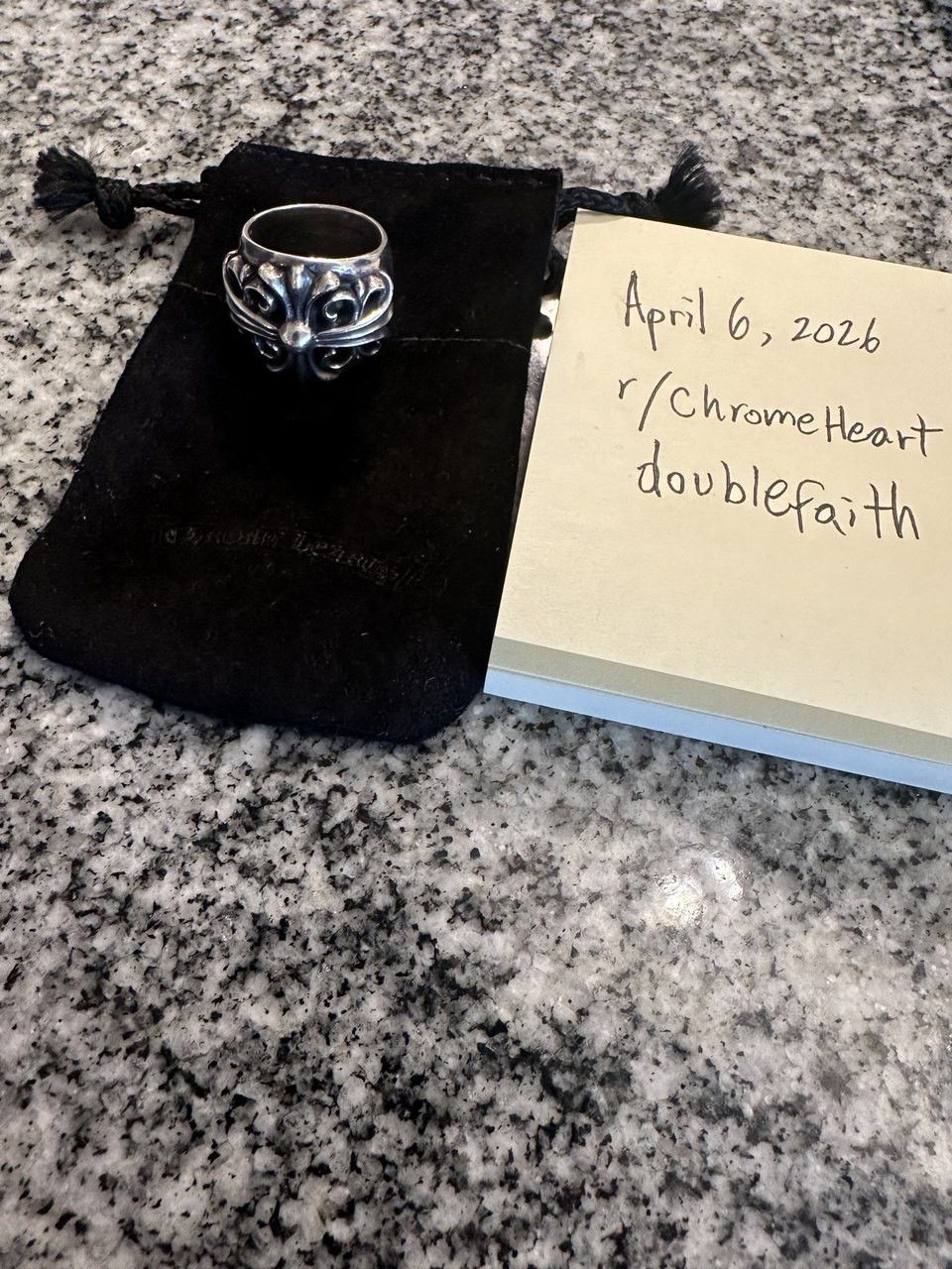 Chrome Hearts Keeper Ring Size ONE SIZE - 3 Thumbnail
