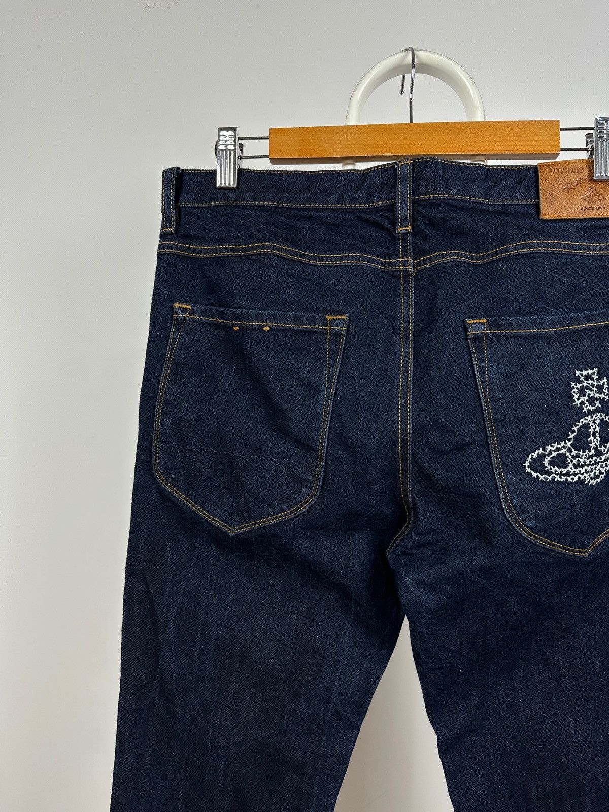 Vivienne Westwood Vivienne Westwood Navy Blue Denim Jeans Pants Size US 30 / EU 46 - 5 Thumbnail
