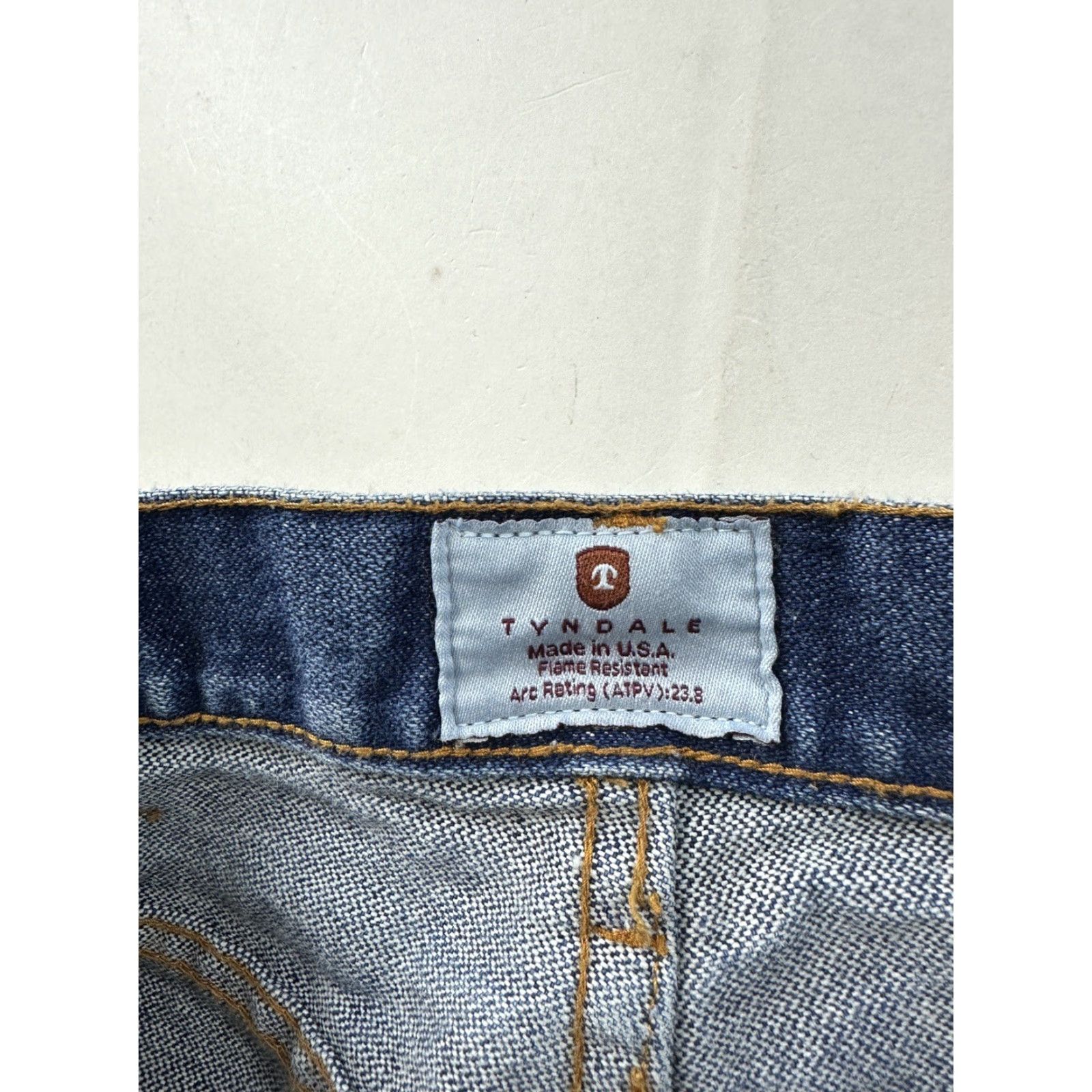 Vintage Tyndale FR Jeans Men’s 28x27 Blue USA Straight 1230T Mens Jeans FR USA Size US 28 / EU 44 - 3 Thumbnail