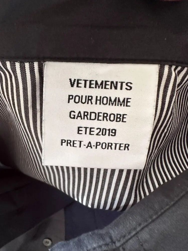 Vetements Vetements Vetements 18AW Soviet Souble Layer Shirt-2506 Size US M / EU 48-50 / 2 - 6 Thumbnail