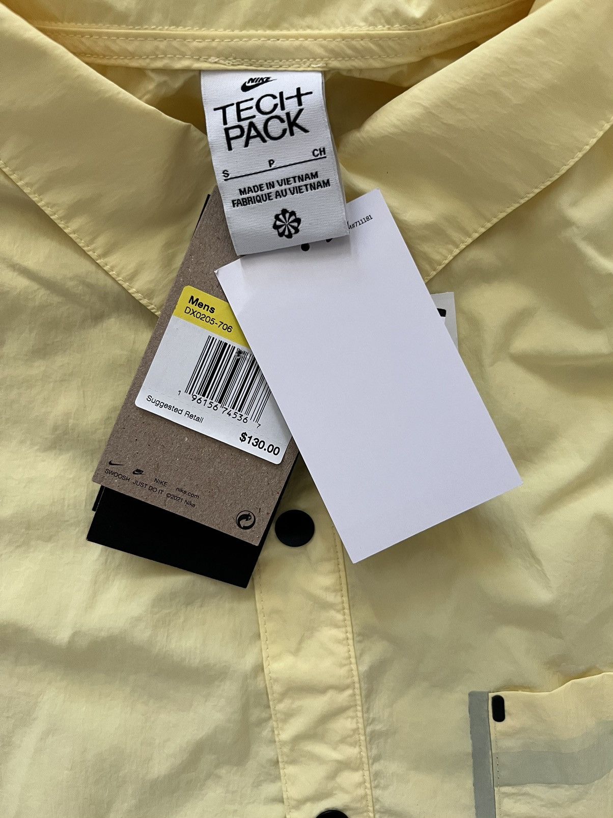 Nike Nike Sportswear Tech Pack Woven UPF 40+ Oversized Shirt Size US S / EU 44-46 / 1 - 2 Thumbnail