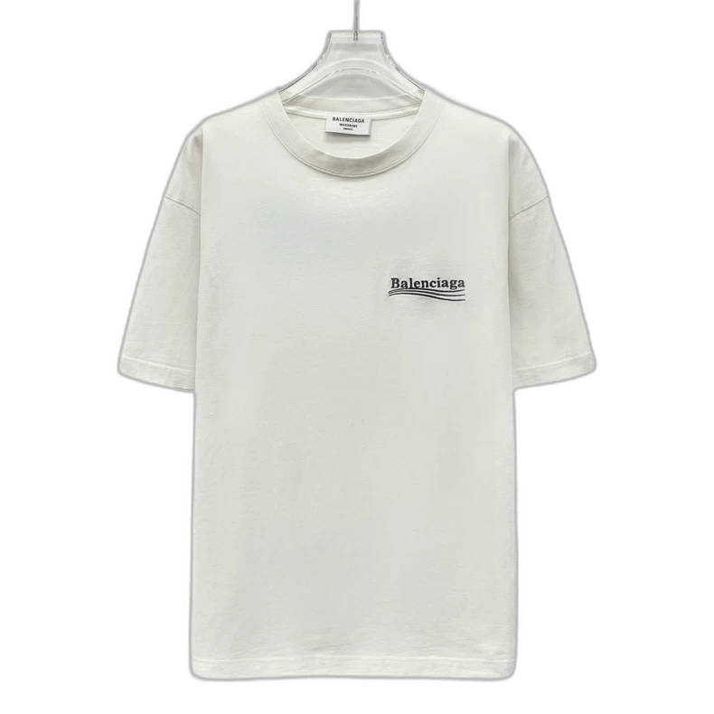 Balenciaga balenciaga white logo short sleeve t Size US XS / EU 42 / 0 - 1 Thumbnail