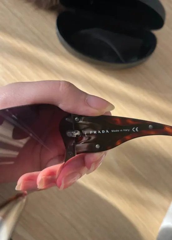 Prada PRADA Sunglasses Flame 2004 Star Sport Metal Shield Wrap Size ONE SIZE - 5 Thumbnail