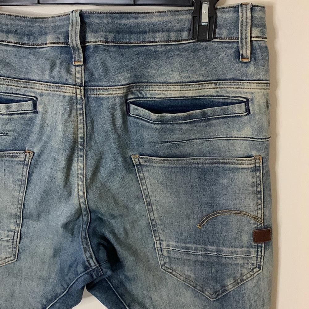 Designer G-Star RAW - Skinny D-Staq -32W30L-70%Ctn 20%Poly 8%Vis 2%El Size US 32 / EU 48 - 5 Thumbnail