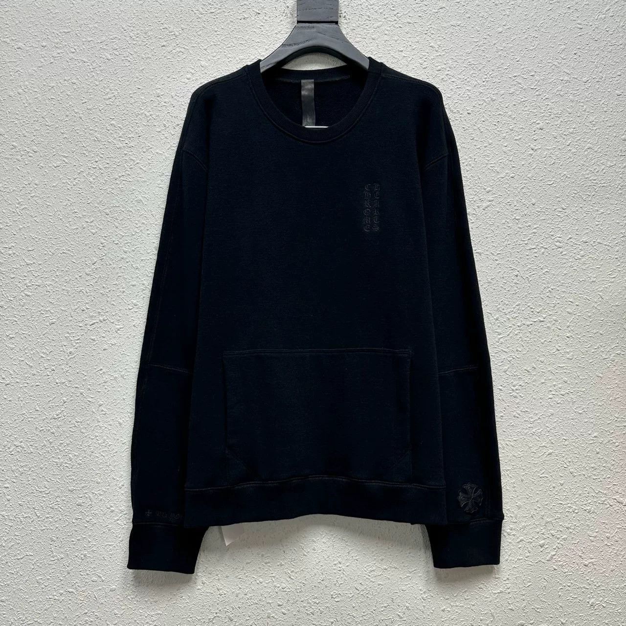 Chrome Hearts chrome hearts black embroidered sweatshirt Size US XL / EU 56 / 4 - 1 Thumbnail