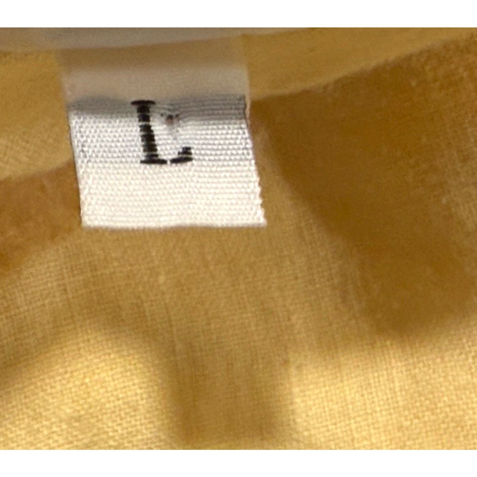 Layer 8 Bryn Walker Yellow Linen Oversize Nola Cowl Neck Short Sleeve Tunic Blouse L Women USA Bohemian Shirt Size L / US 10 / IT 46 - 6 Thumbnail