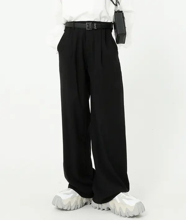 Designer Kokubu x Maki Casual wide-leg loose straight trousers Size US 32 / EU 48 - 1 Thumbnail