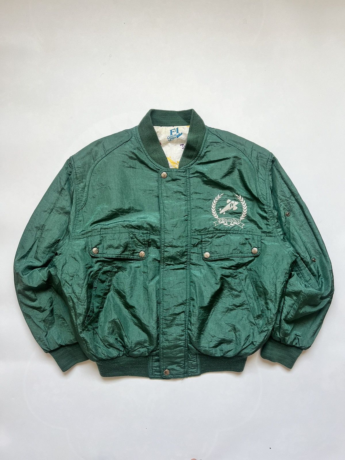 Formula 1 Vintage Formula One Grand Prix Reversible Jacket Size US XL / EU 56 / 4 - 1 Thumbnail