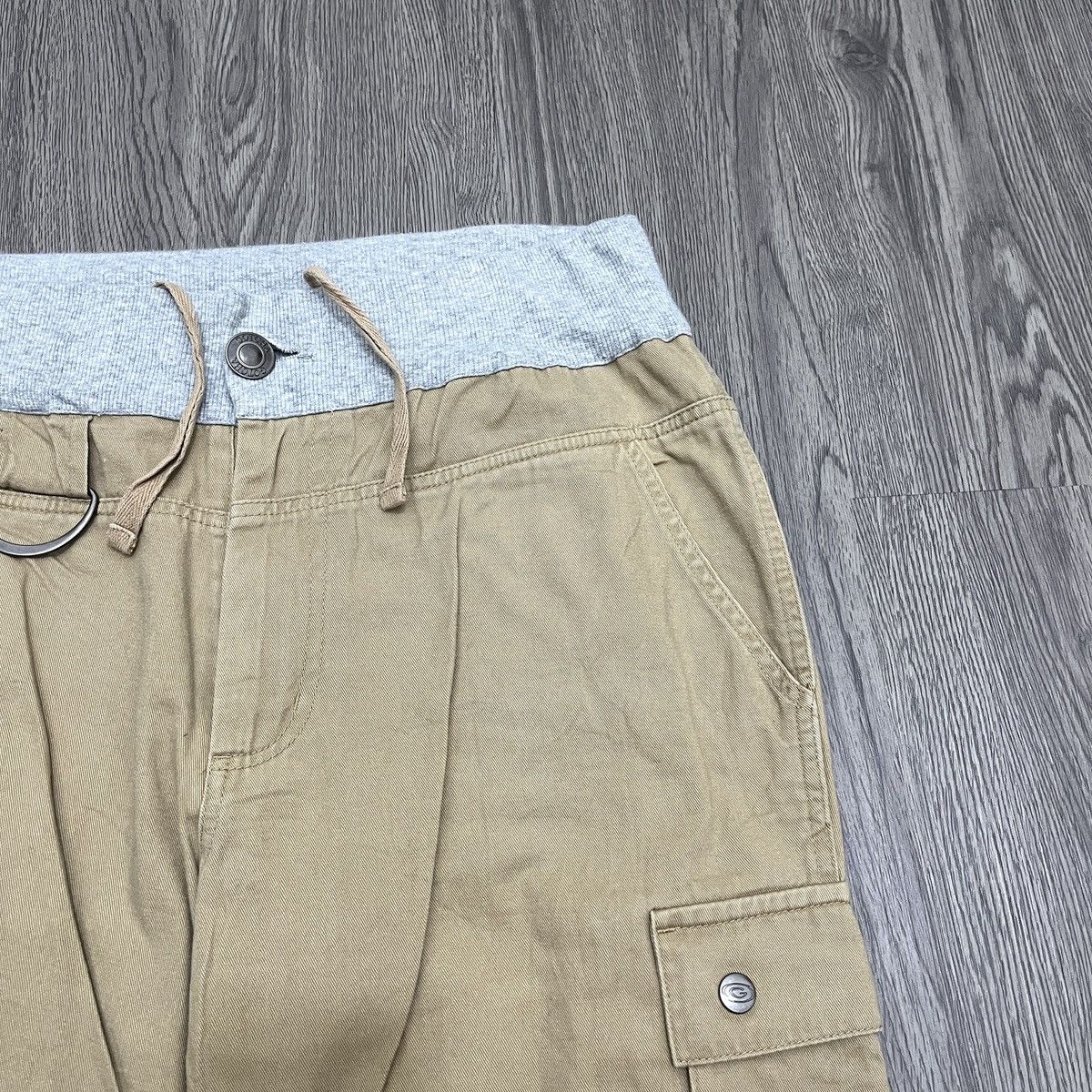Japanese Brand Gotcha Cargo Baggy Pant Embroidery Pocket Lgb Style 🟥 Size US 32 / EU 48 - 5 Thumbnail