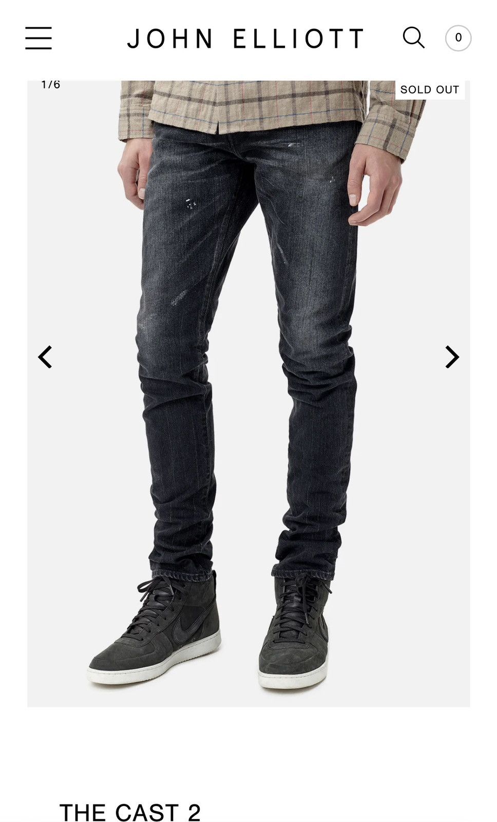 John Elliott 3 pairs OG John Elliott Cast 2: Coast 2, Scarab, Ronin Size US 29 - 4 Thumbnail
