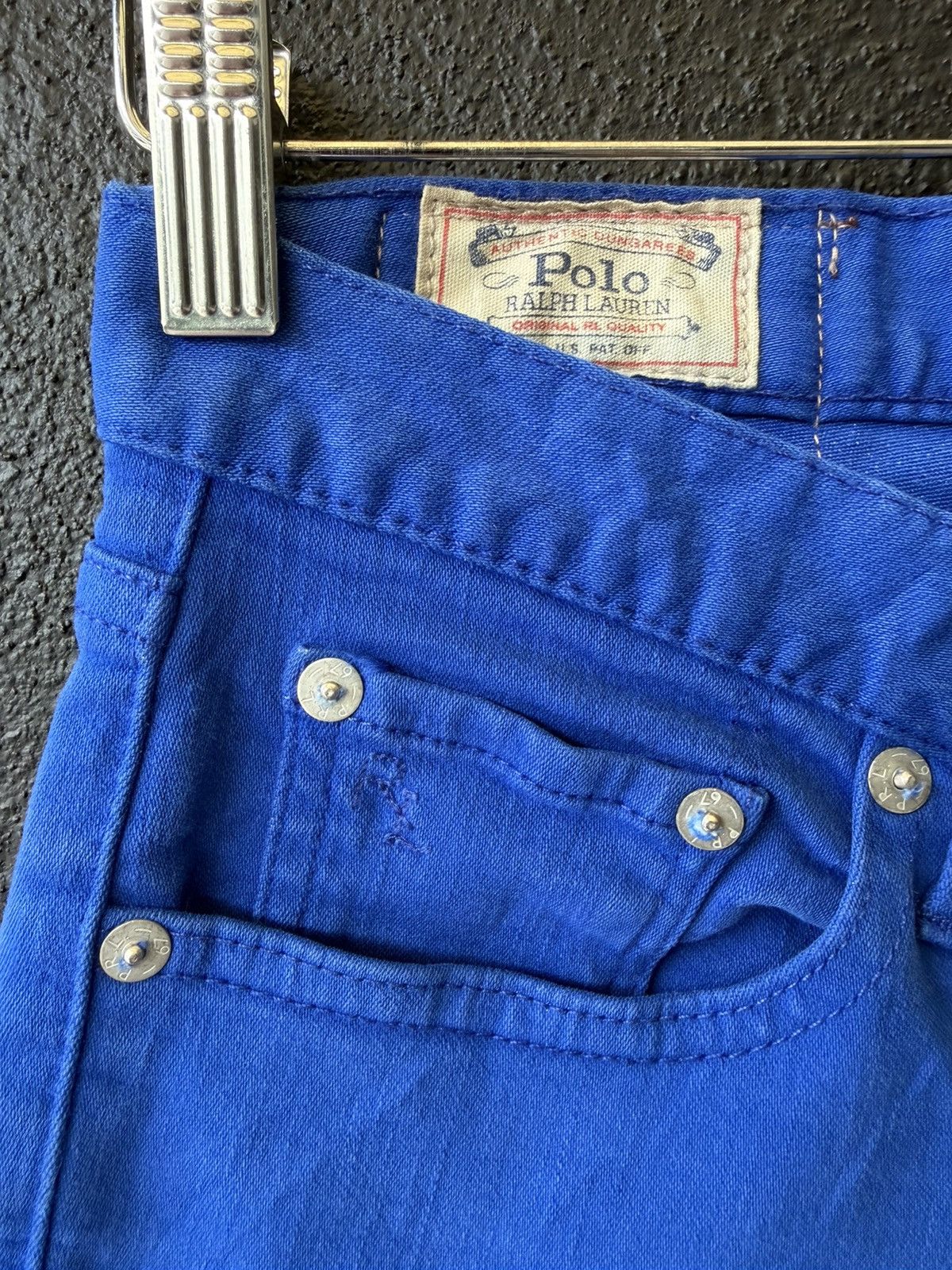 Polo Ralph Lauren Vibrant Blue Polo Ralph Lauren Tompkins Skinny Crop Jeans Size 28" / US 6 / IT 42 - 3 Thumbnail