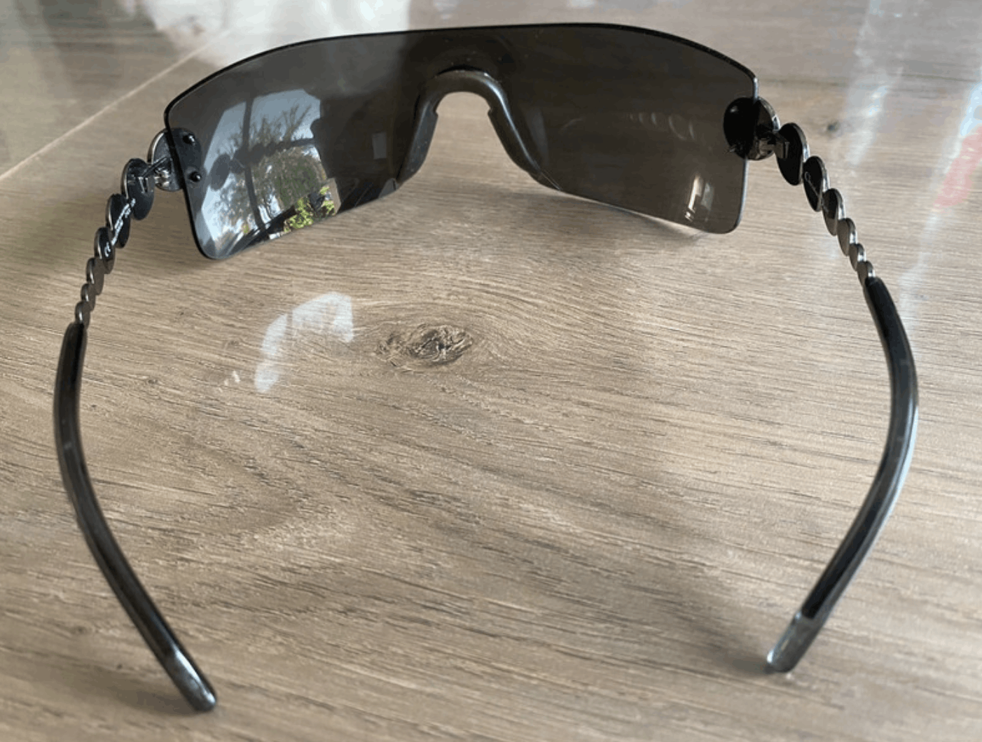 Dior DIOR Sunglasses Millenium Rimless Mask Pop Bike Shield RI933 Size ONE SIZE - 3 Thumbnail