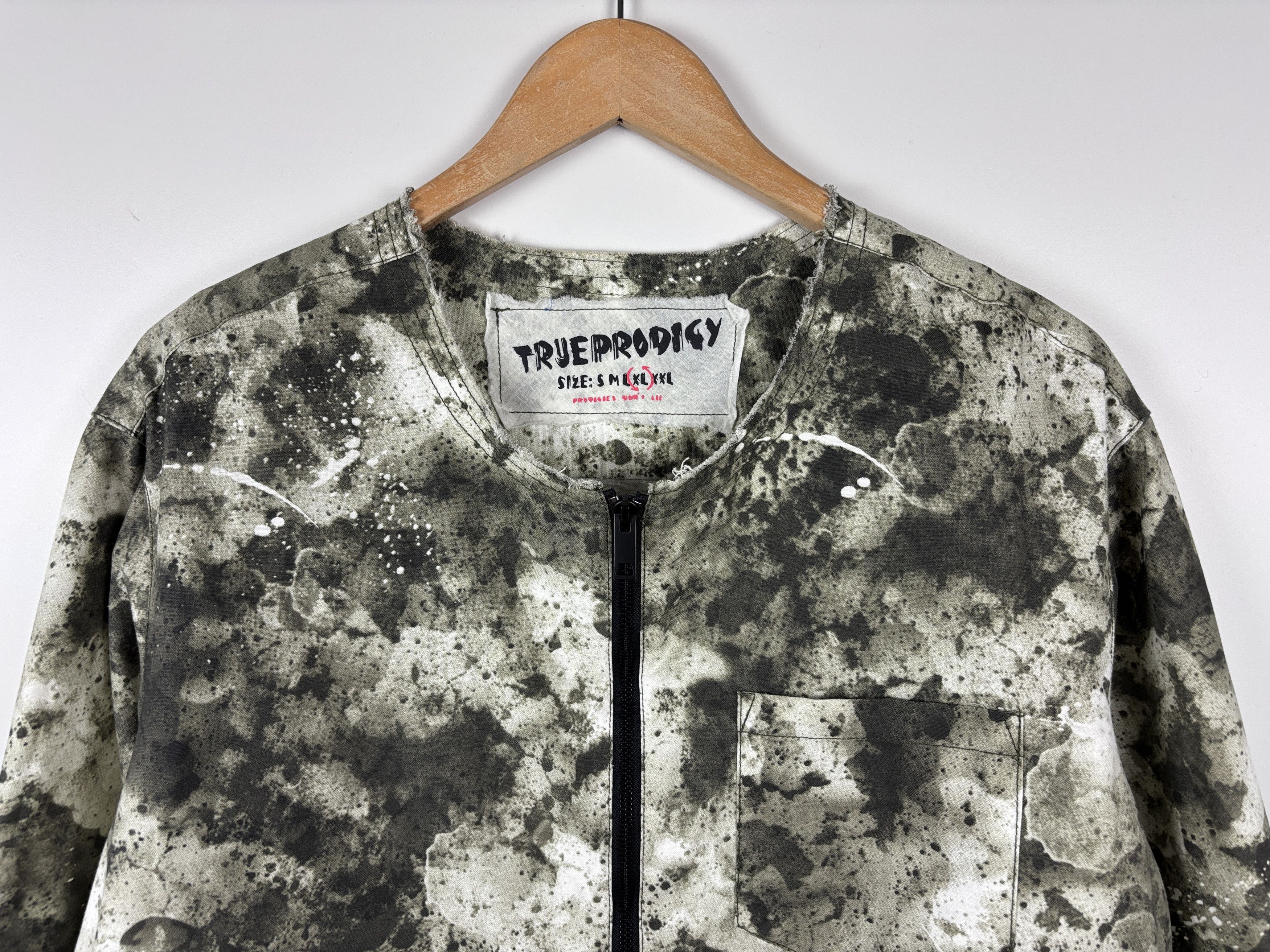 Other True Prodigy Abstract Splatter Full Zip Shirt Jacket XL Size US XL / EU 56 / 4 - 2 Thumbnail