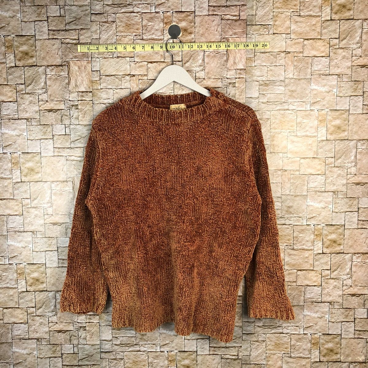 Homespun Knitwear × Japanese Brand MB Brown vintage Knitwear #A1073 Size M / US 6-8 / IT 42-44 - 1 Thumbnail