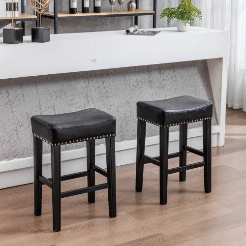 Designer × Homemade A&A Furniture,Counter Height 26" Bar Stools for Kitchen Coun Size US L / EU 52-54 / 3 - 1 Thumbnail