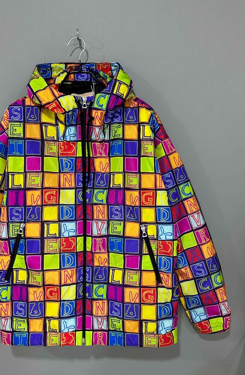 Gucci Gucci Checkerboard full-print cotton jacket nylon jacket 25 Size US S / EU 44-46 / 1 - 2 Thumbnail