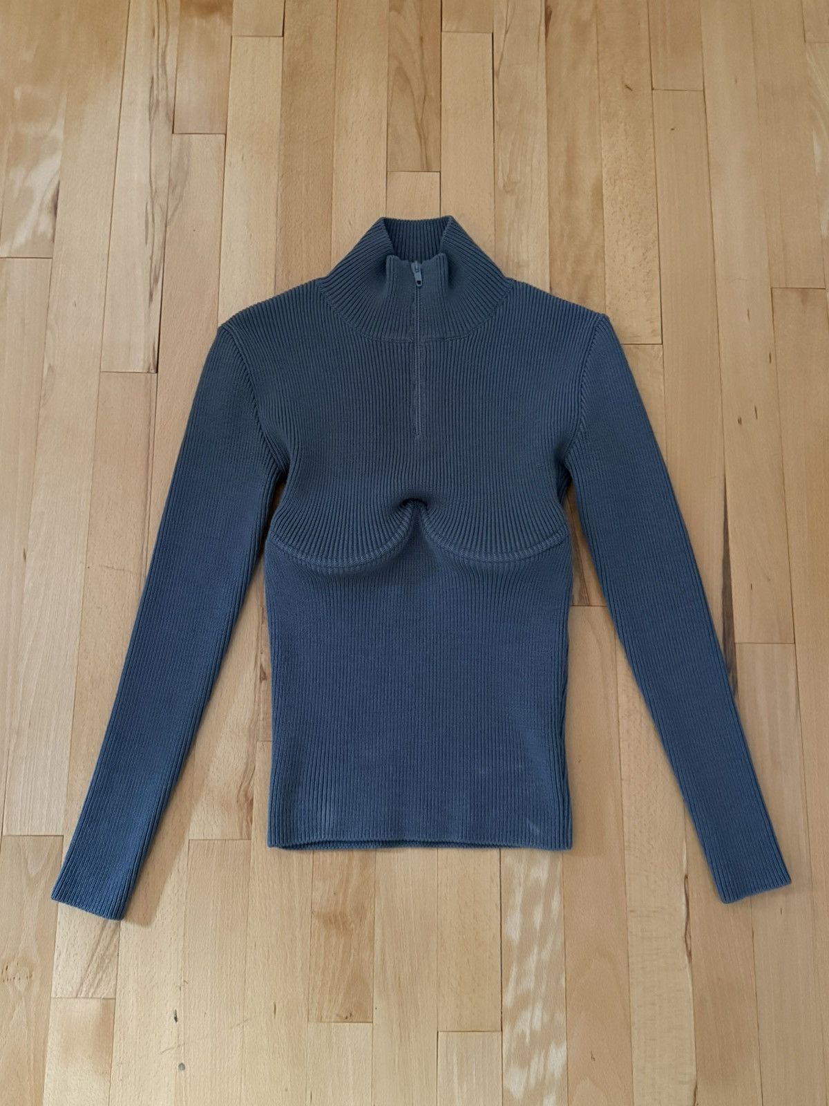 Balenciaga balenciaga fw17 quarter zip Size S / US 4 / IT 40 - 1 Thumbnail