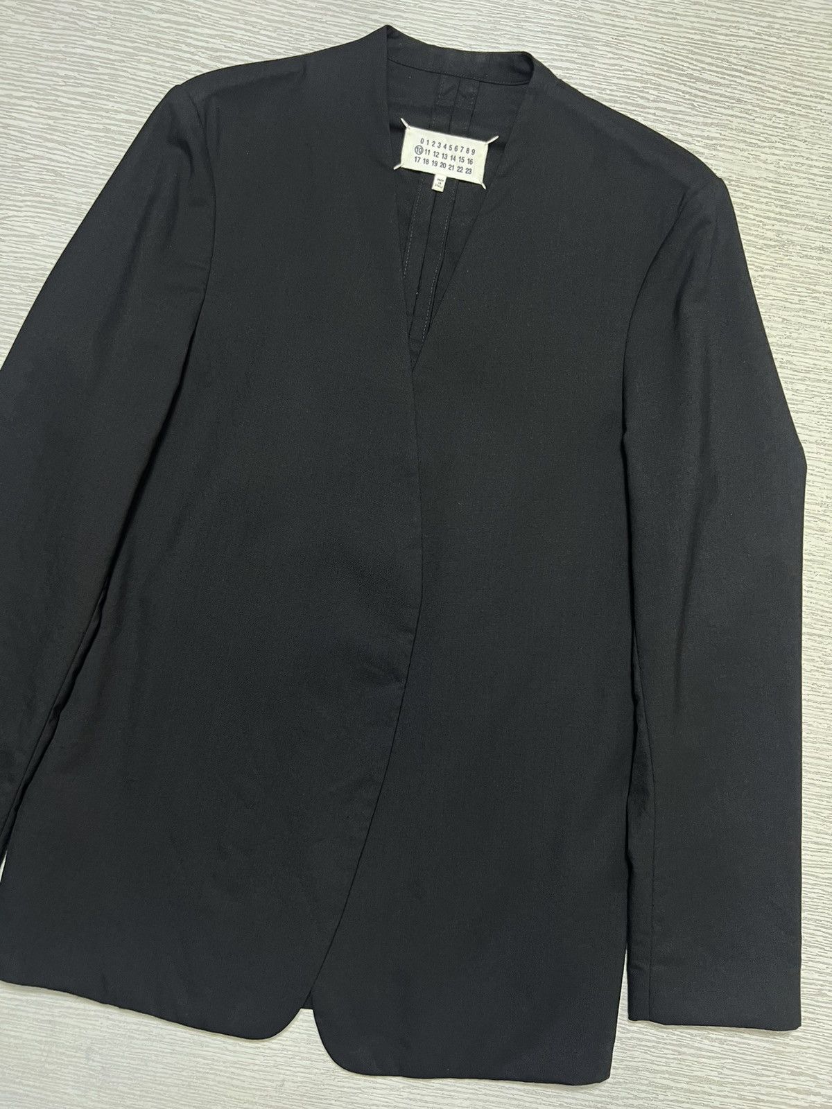 Maison Margiela Maison Margiela - S/S 18’ - Collarless Blazer Size 46S - 5 Thumbnail