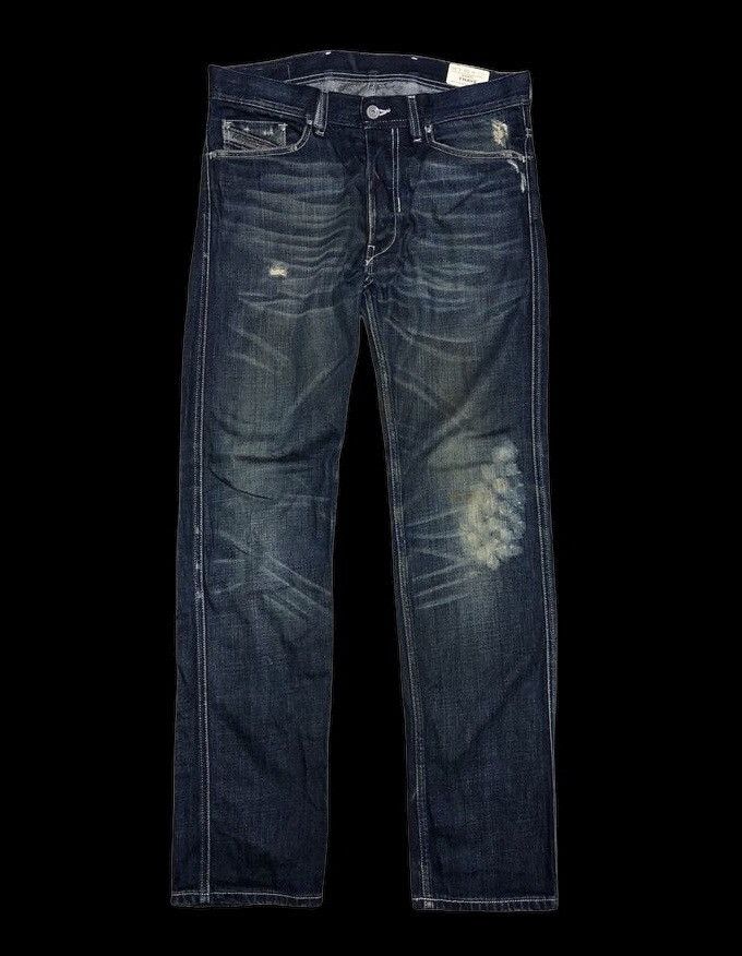 Diesel DIESEL THAYE WASHED BLUE DENIM Size US 32 / EU 48 - 1 Thumbnail