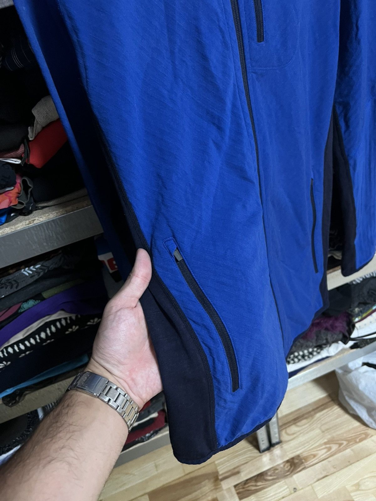 Icebreaker Icebreaker 260 Full Zip Long Sleeve Wool Pullover Size L Size US L / EU 52-54 / 3 - 4 Thumbnail
