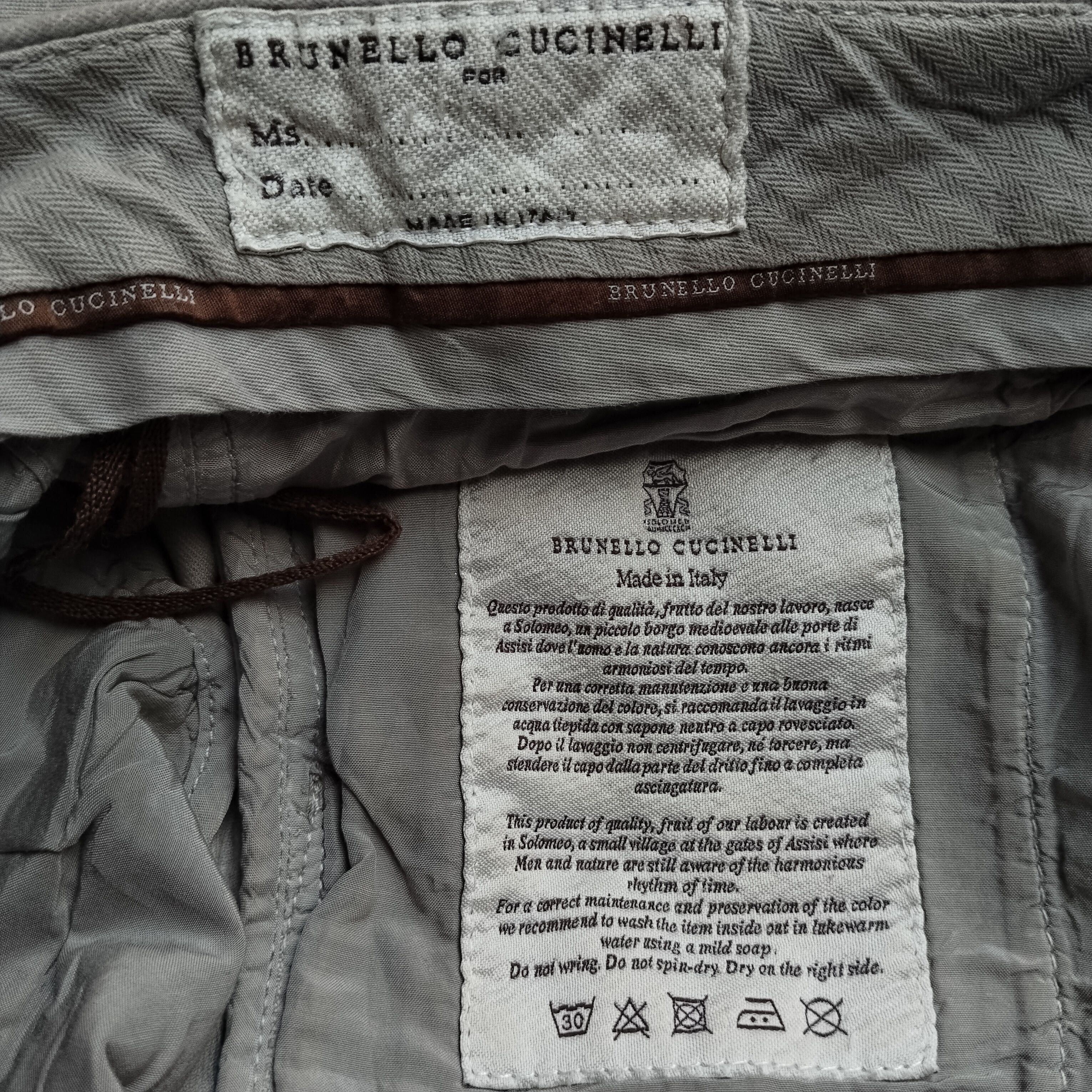Brunello Cucinelli Brunello cucinelli velour biker pants Size US 33 - 5 Thumbnail