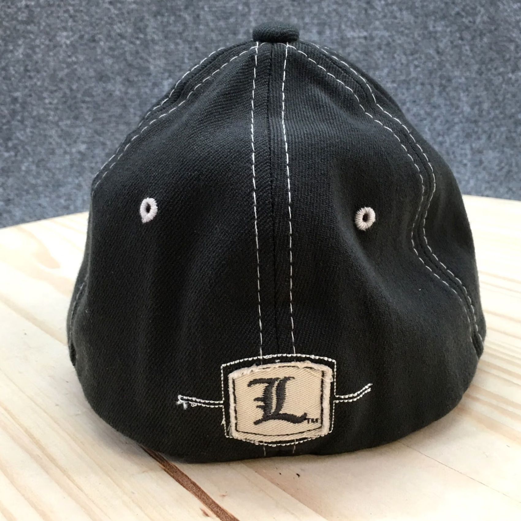 Zephyr LouisVille NCAA Fitted Cap Hat Mens M / L Gray White Zephyr Fit Contrast Stitch Baseball Cap Size ONE SIZE - 6 Thumbnail