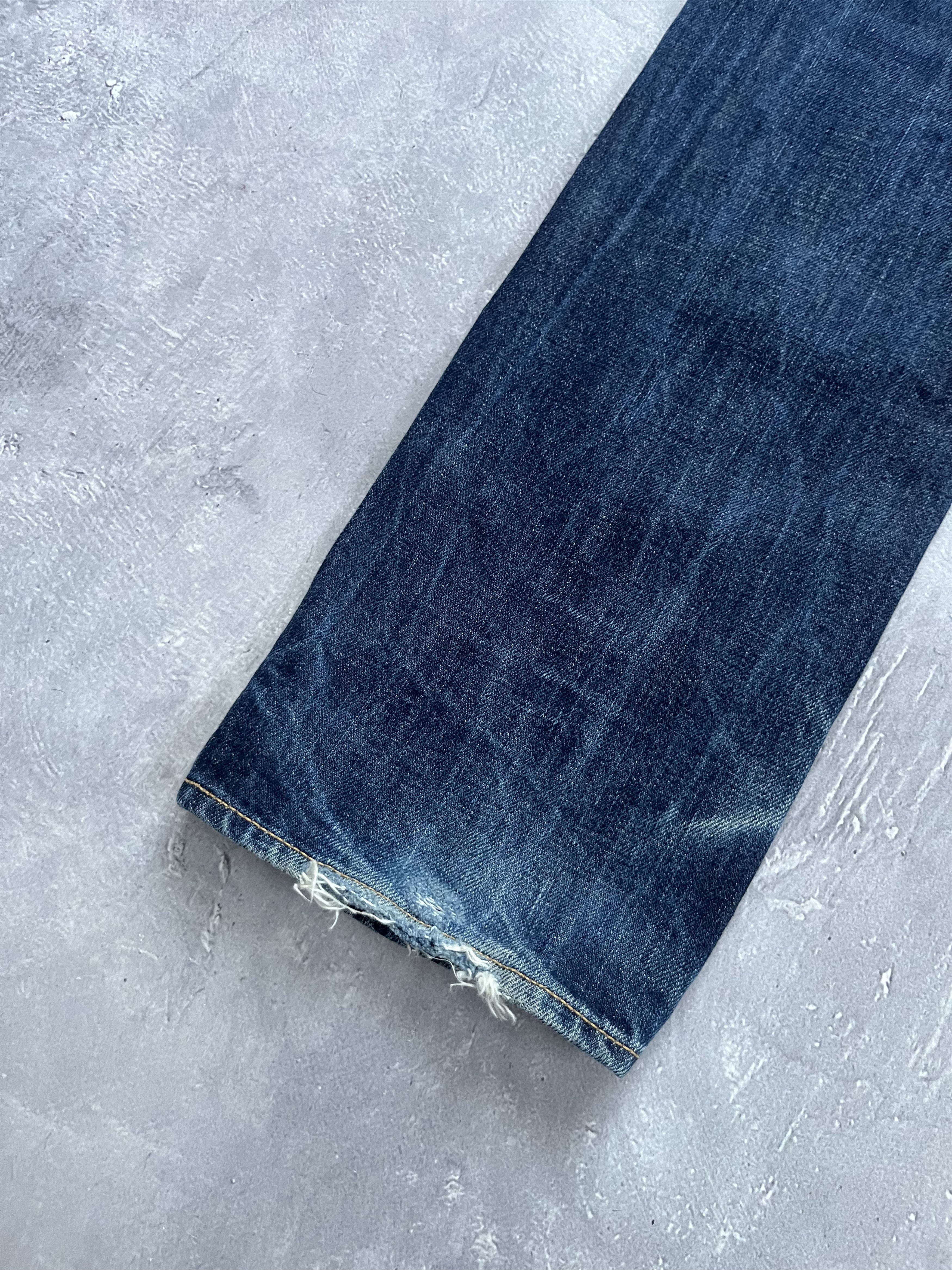 Edwin Vintage Edwin Selvedge Jeans Ed-71 Silm Fit Size 28x32 Blue Size US 28 / EU 44 - 14 Thumbnail