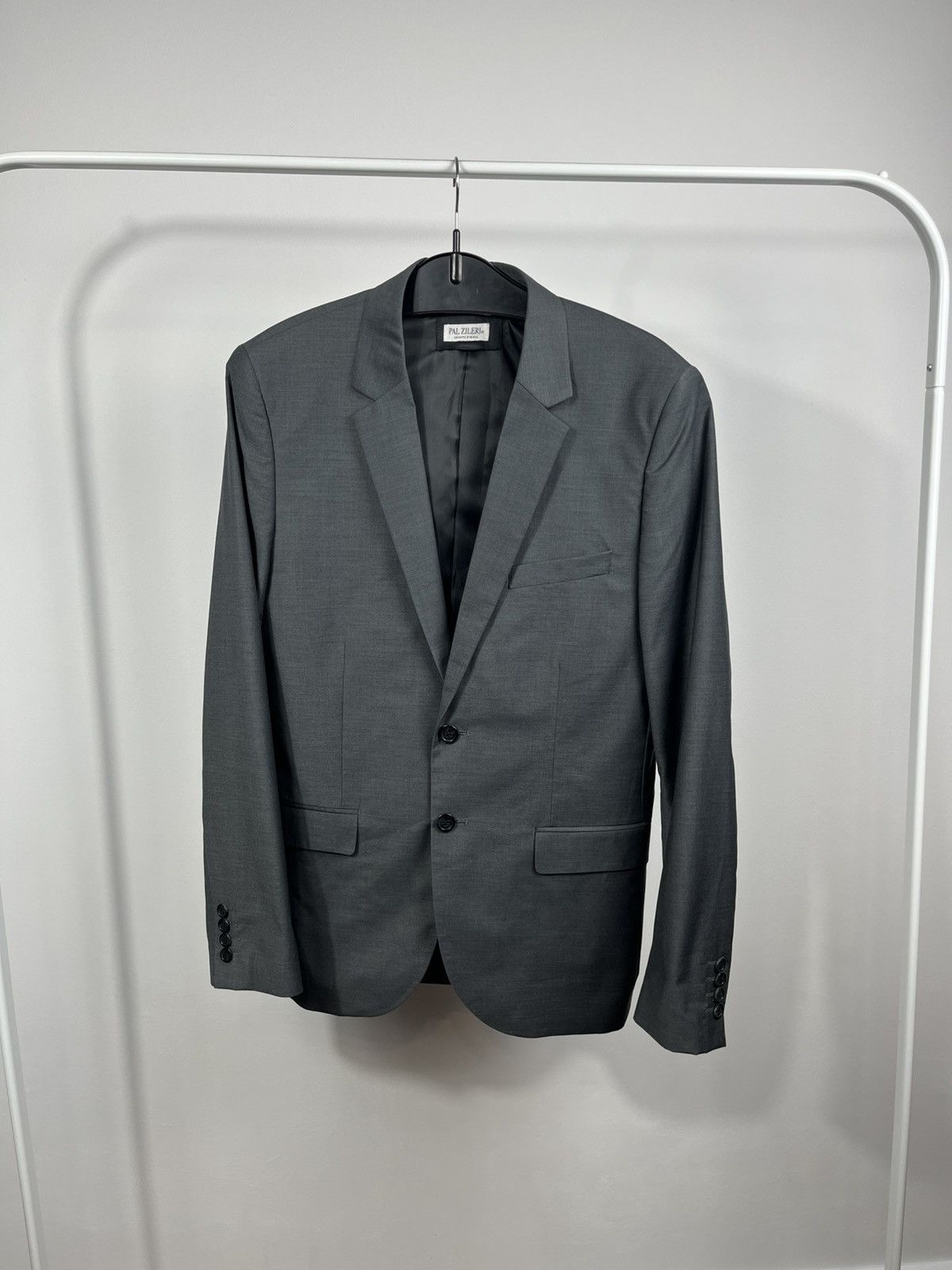 Pal Zileri Pal Zileri Grey Blazer Jacket Tailored Fit EU 48 Size 38R - 1 Thumbnail