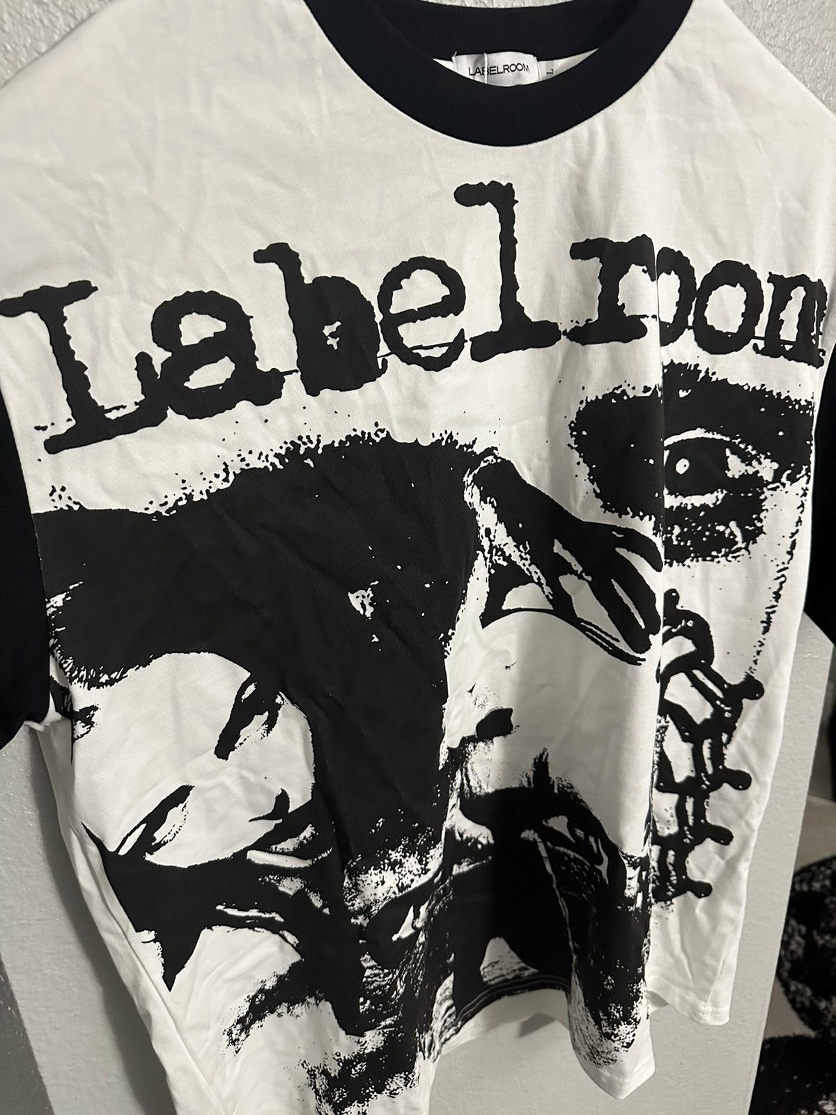 Other PROJECTISR Abstract Graphics Logo Y2K Emo/Grunge T-Shirt Size US L / EU 52-54 / 3 - 6 Thumbnail