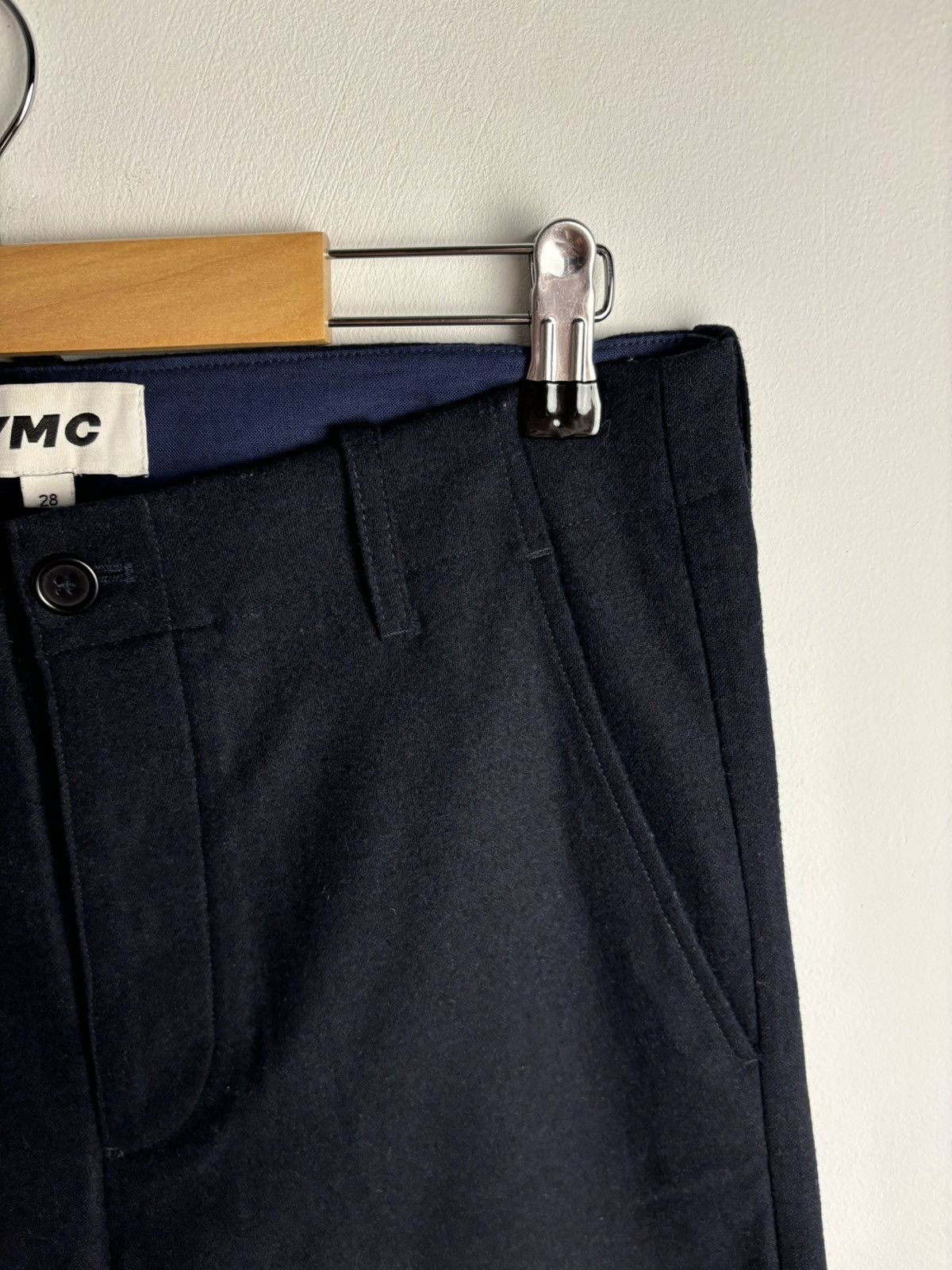 YMC YMC Wool Navy Pants Size US 28 / EU 44 - 6 Thumbnail