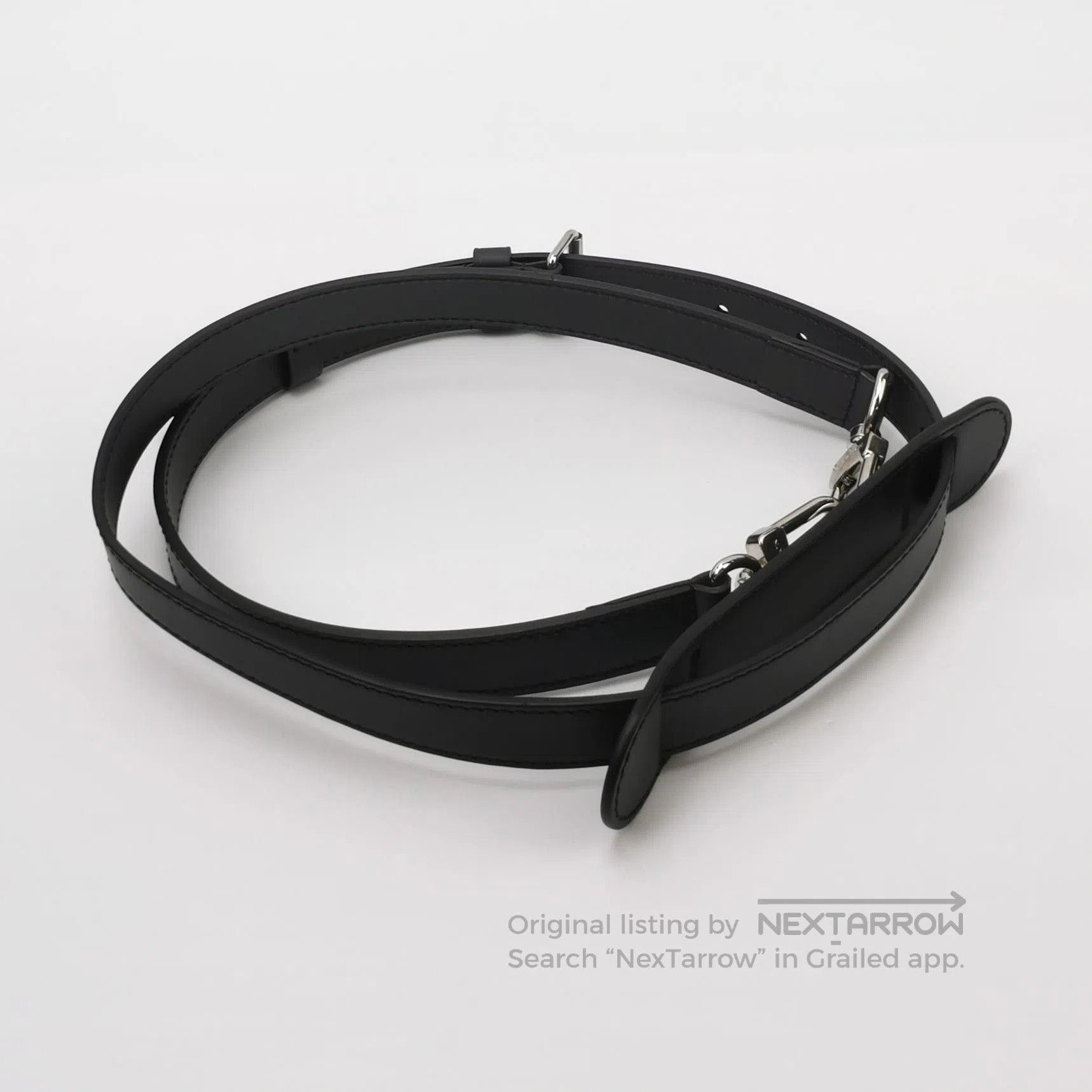 Louis Vuitton Louis Vuitton Large Black Leather Structured Handbag. Size ONE SIZE - 8 Thumbnail
