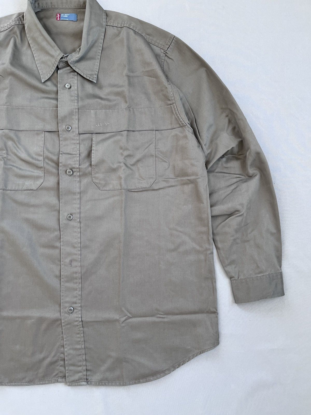 Levi's Levi's All Duty Military Workwear Field Shirt Size US XL / EU 56 / 4 - 4 Thumbnail