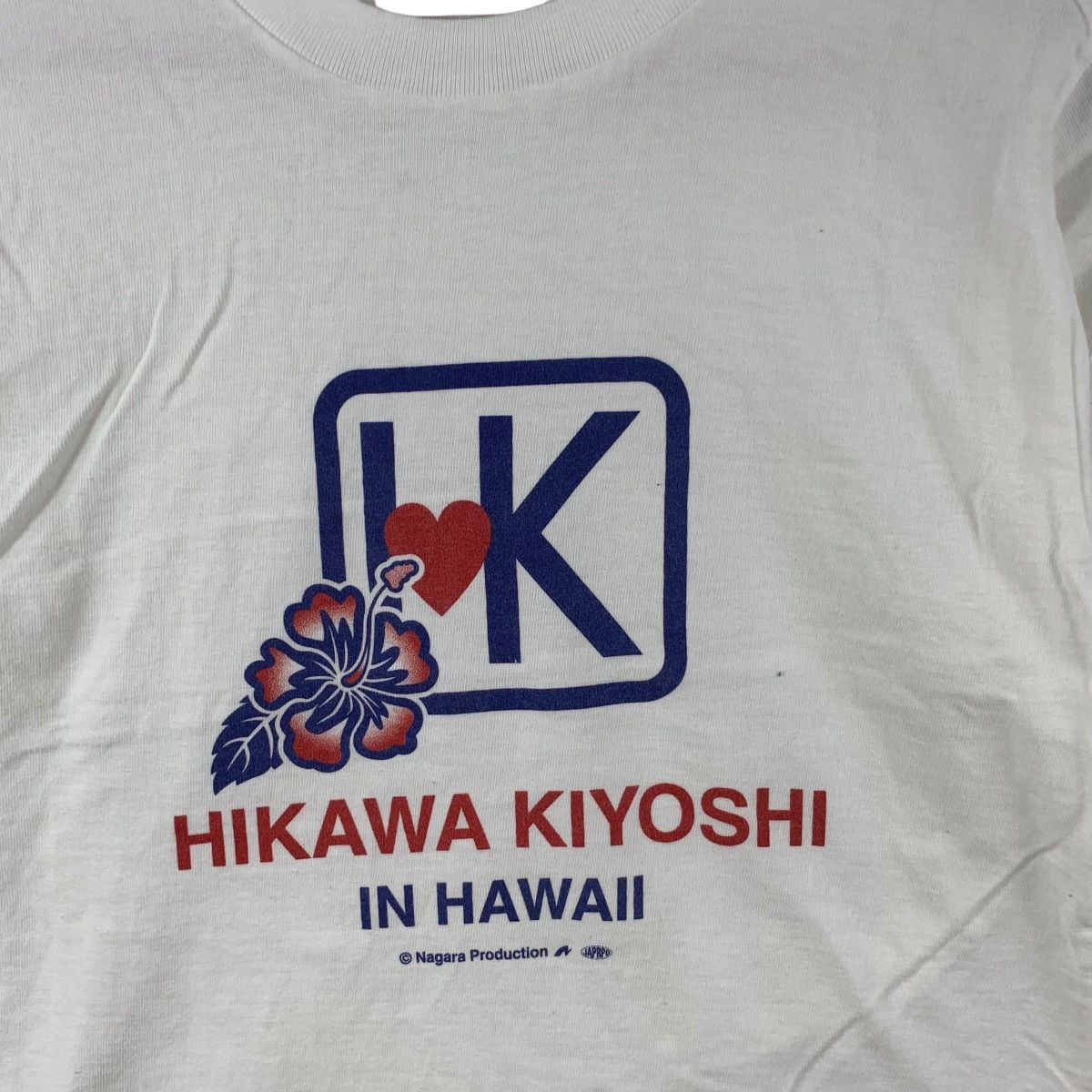 Vintage Vintage HIKAWA KIYOSHI HAWAII Nagara Hibiscus Tee Shirt Size XS / US 0-2 / IT 36-38 - 4 Thumbnail